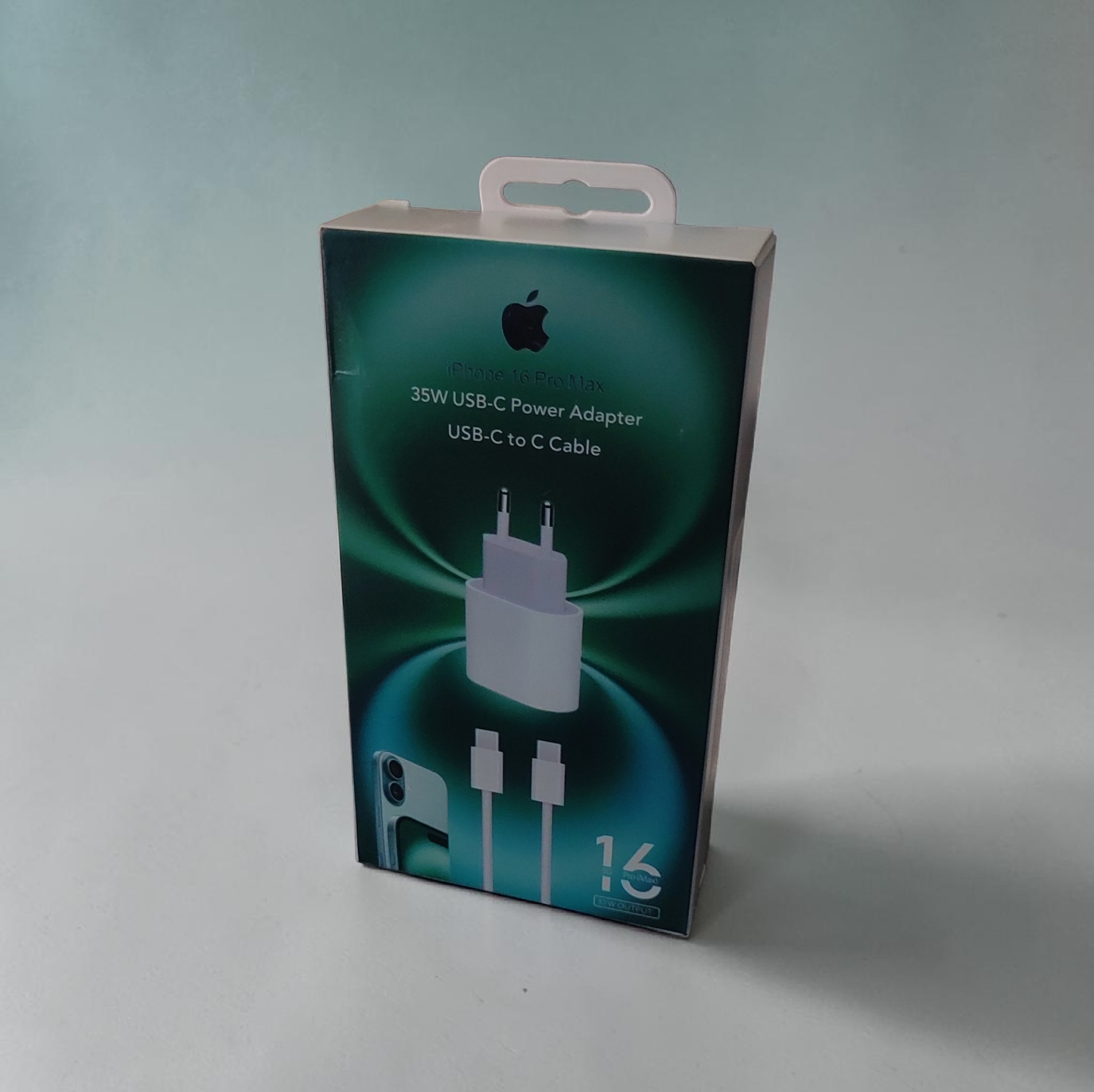 Cargador iPhone USB-C a USB-C 35W