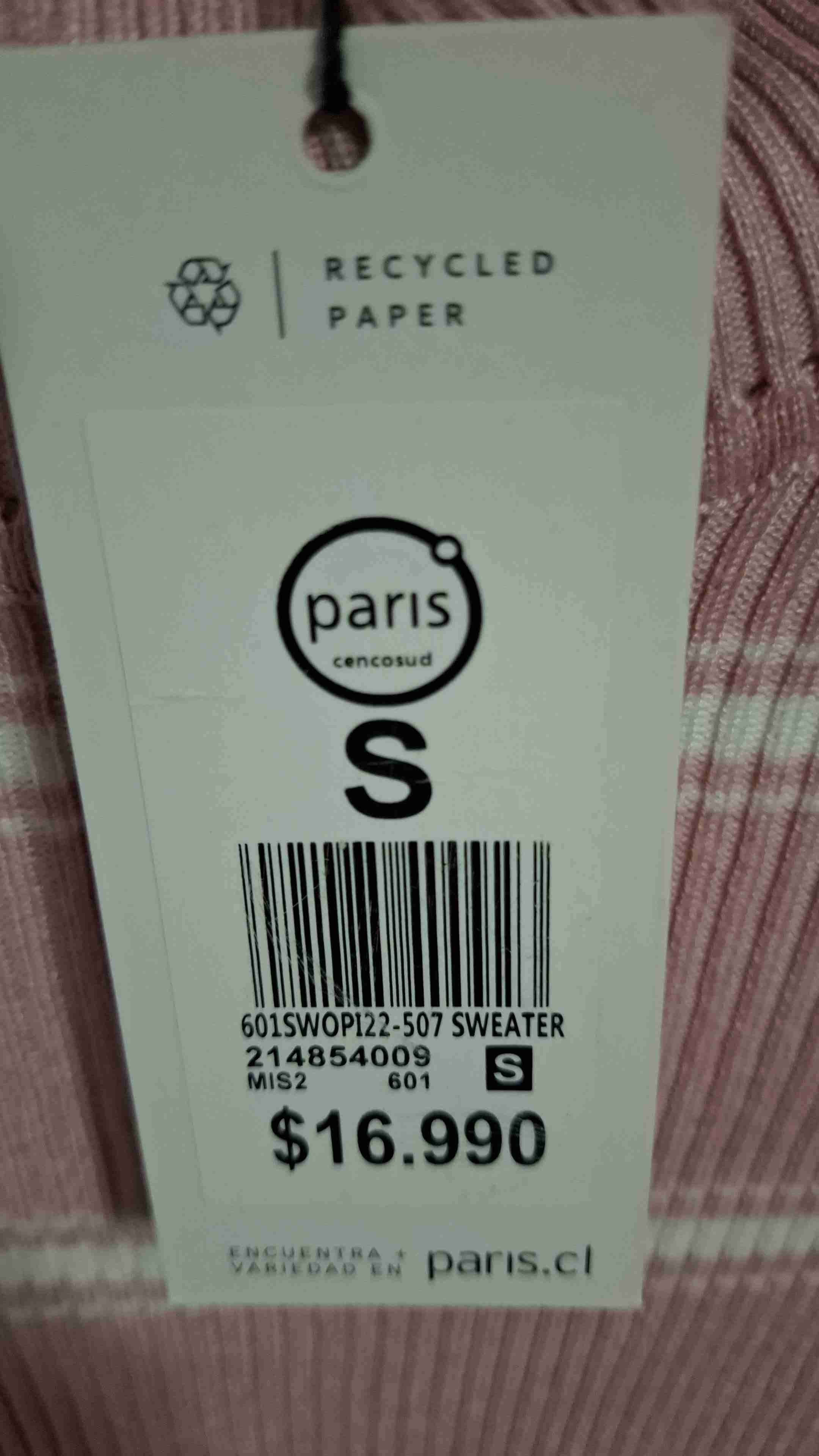 Bleater rosado a rayas - 2