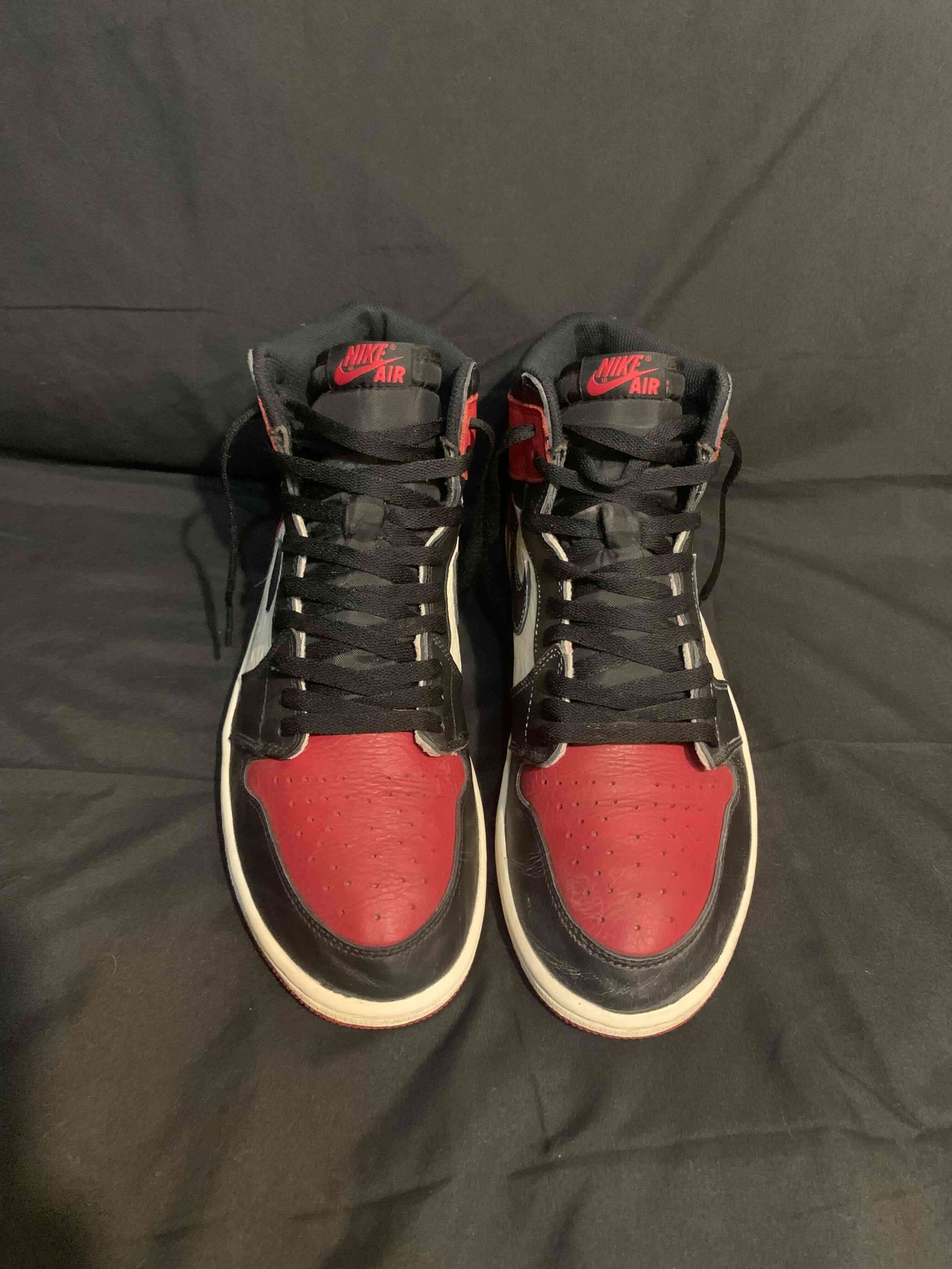 Jordan Retro 1 Bred Toe - 5