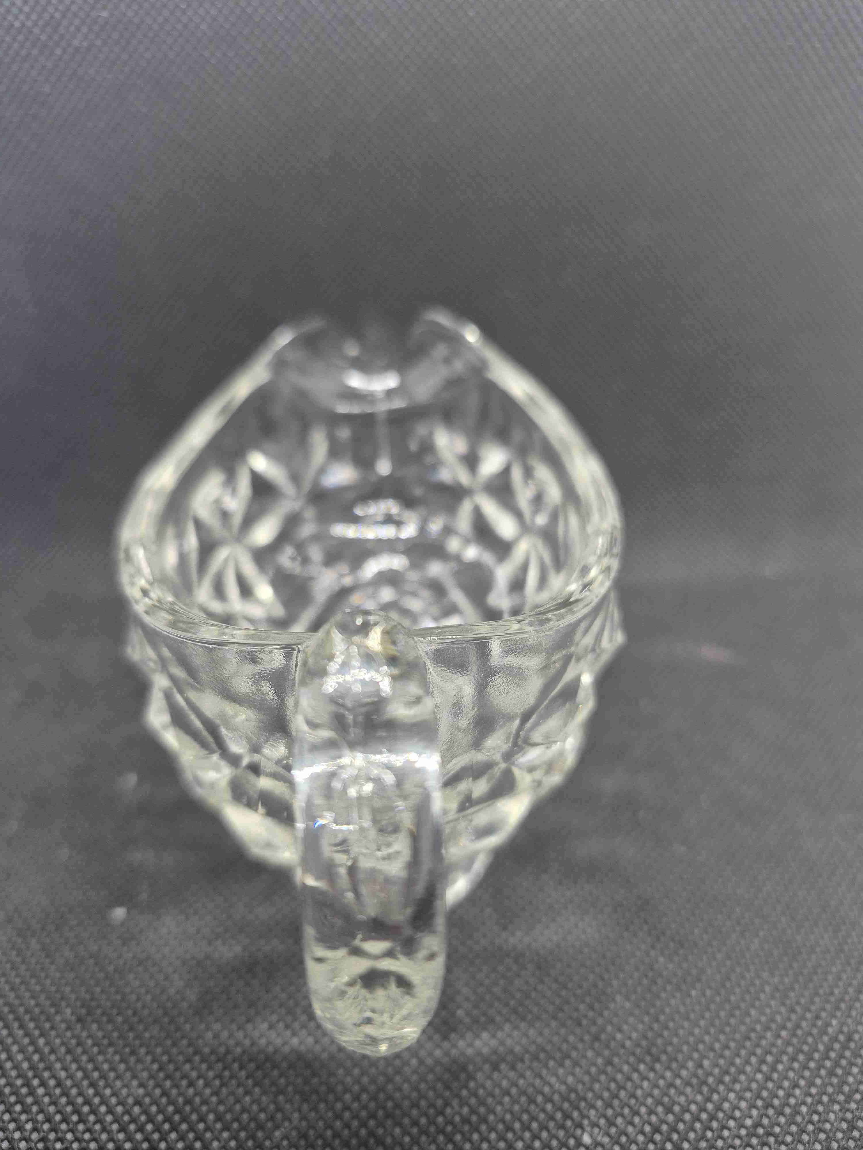 Salsera de vidrio tallado - miniatura 4