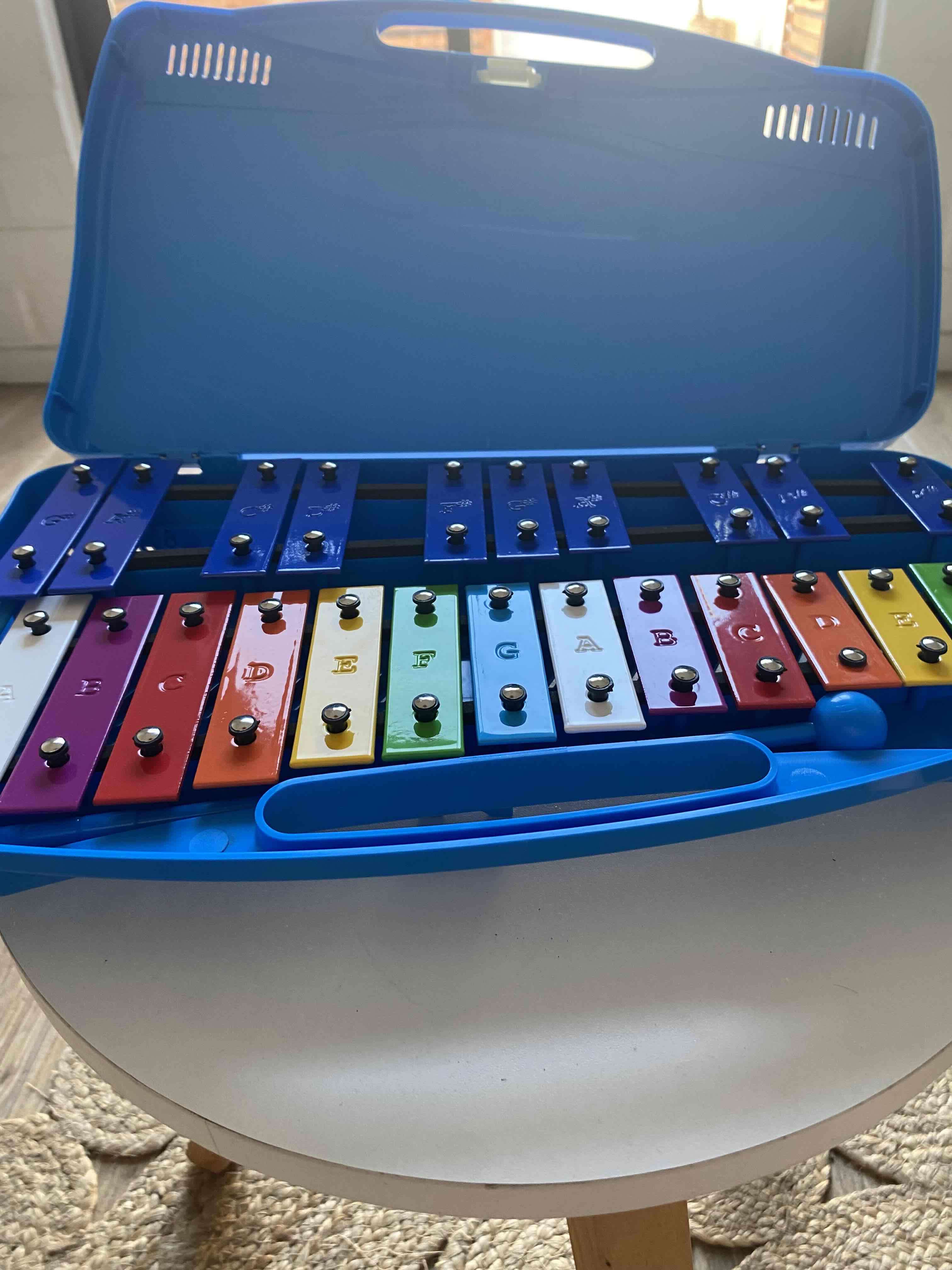 Xilófono de color azul - miniatura 2