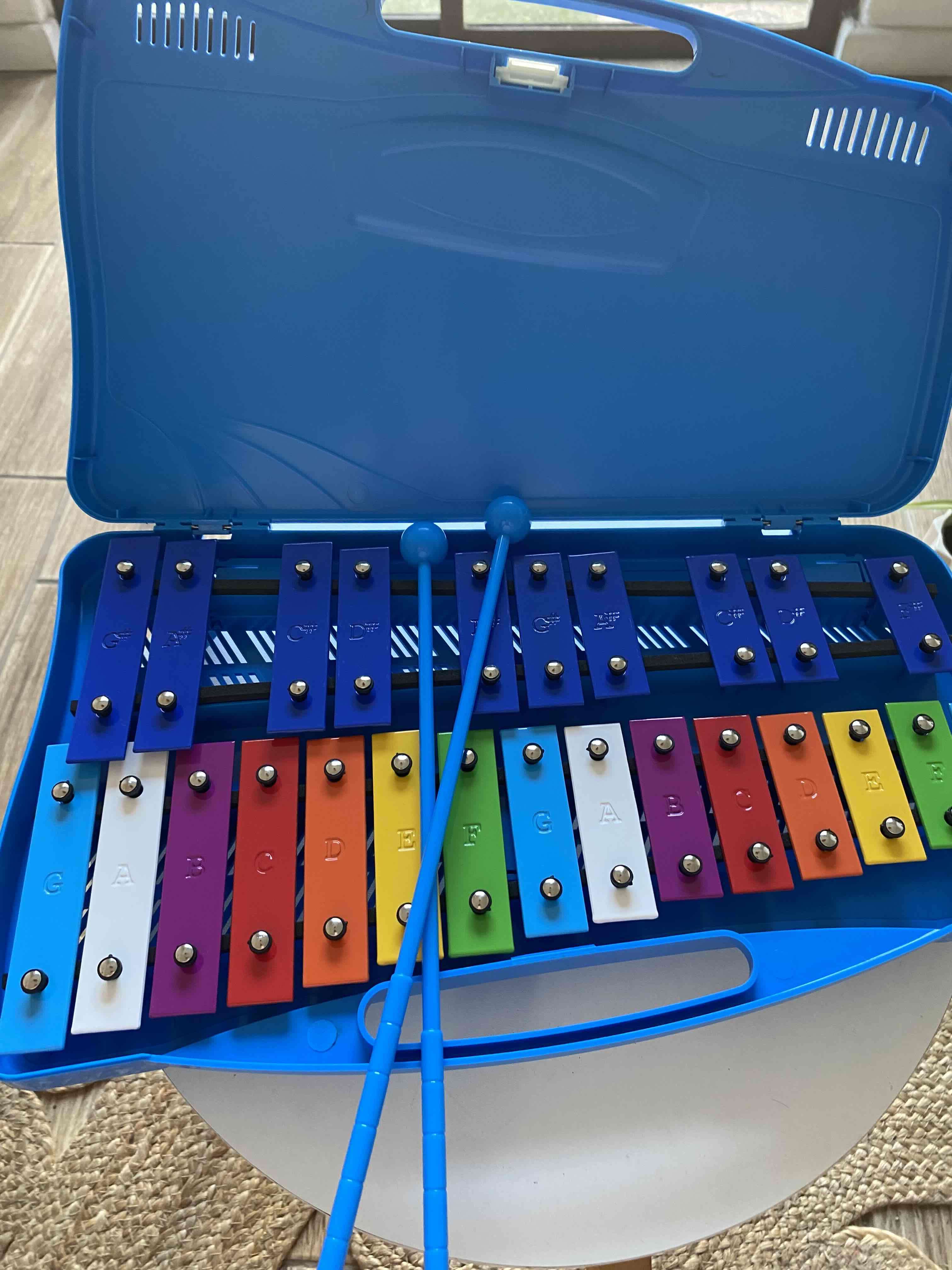 Xilófono de color azul - miniatura 3
