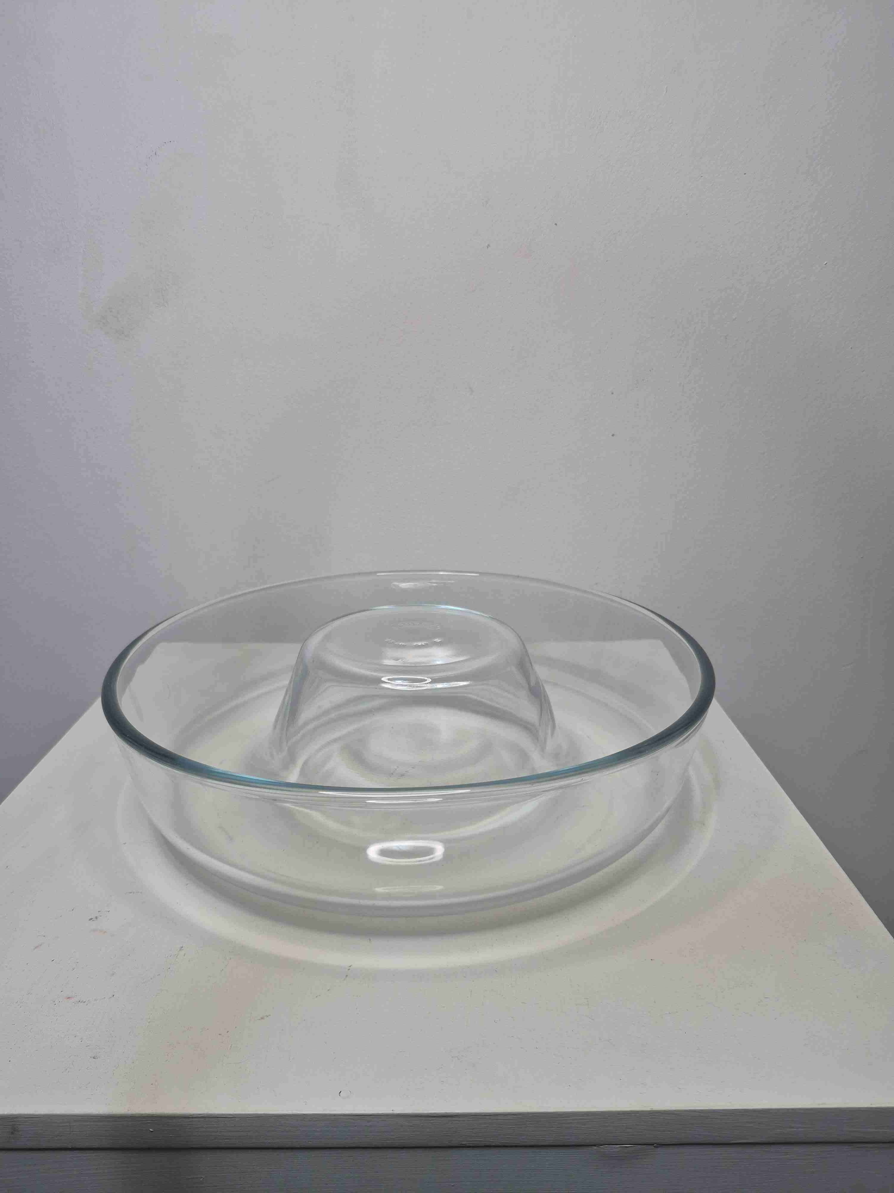Fuente circular de vidrio - 2