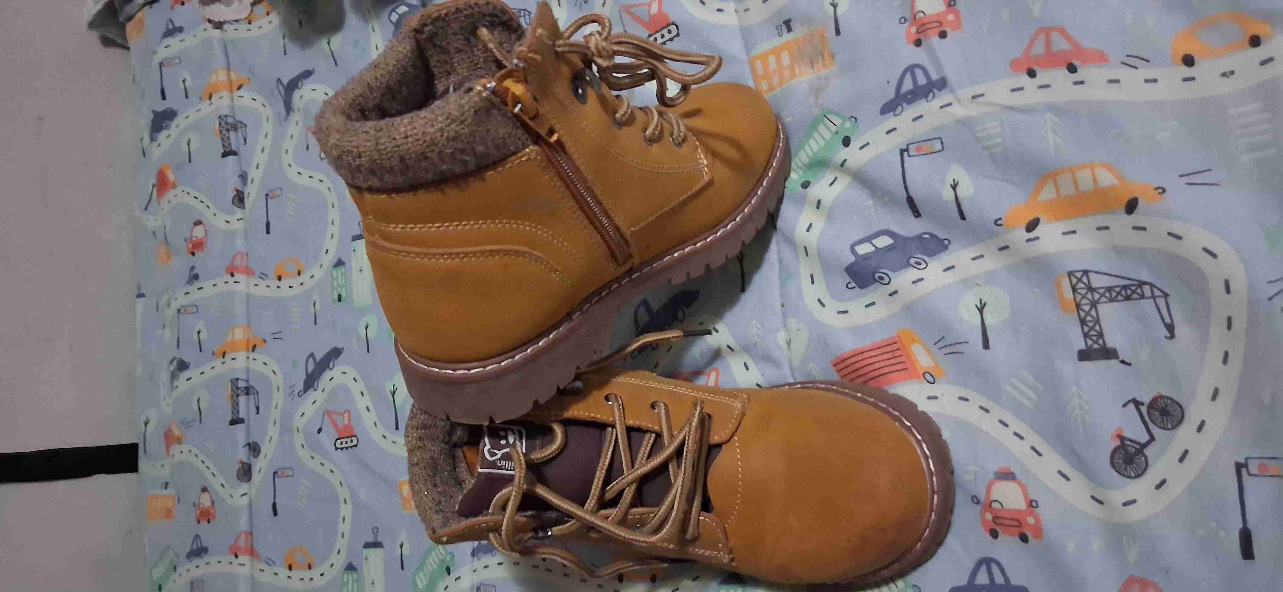 Botines color marrón para niños - miniatura 2