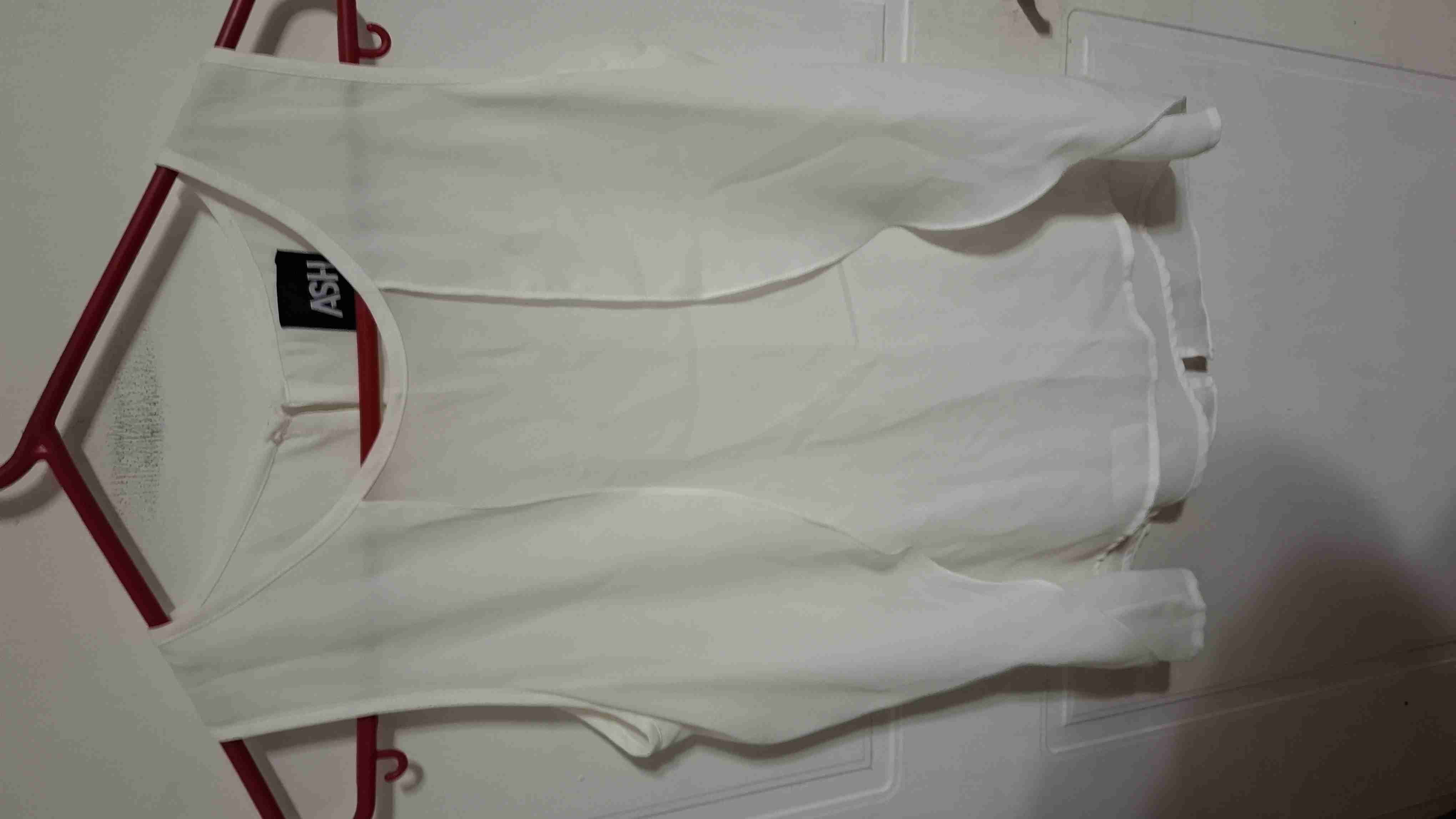 Blusa blanca ASH talla 38 - miniatura 2