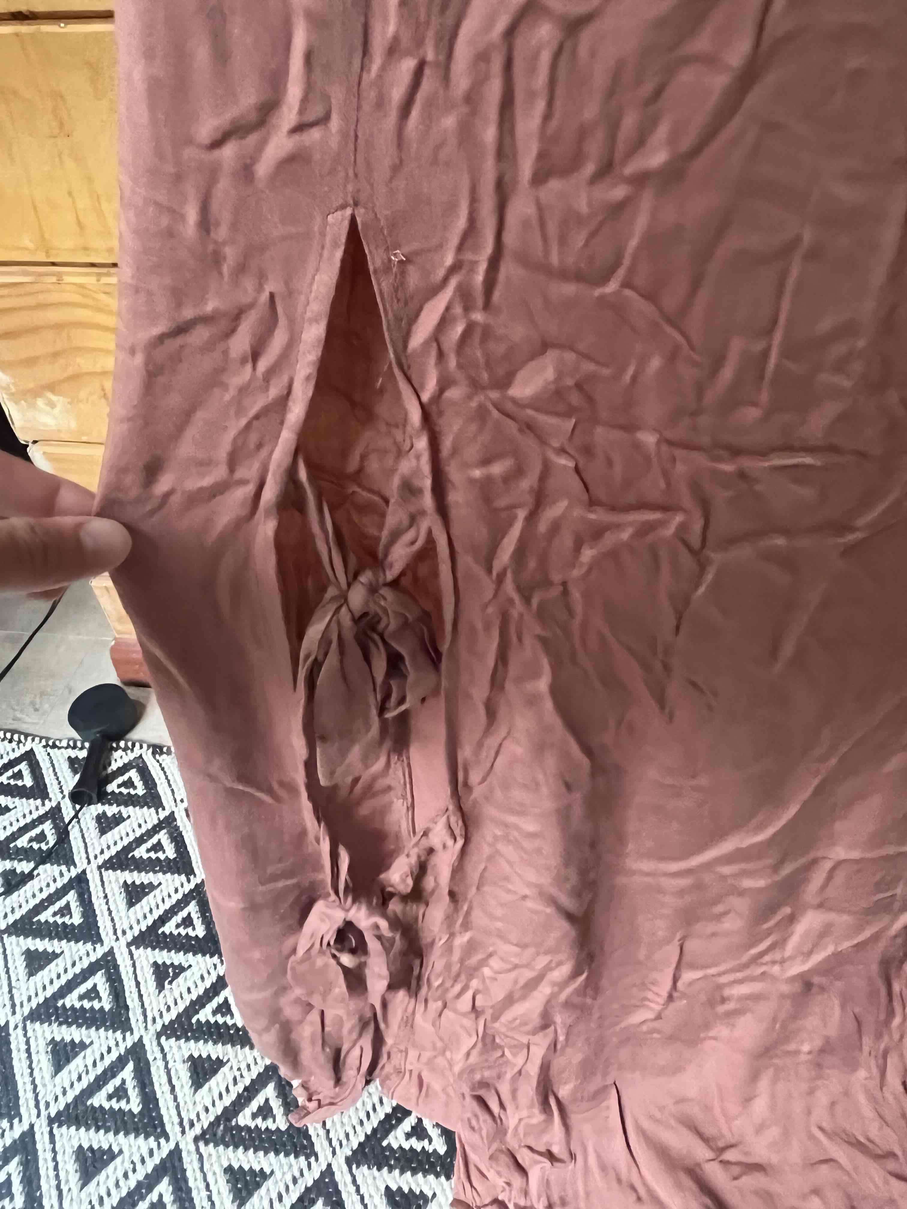 Falda terracota Umbrale y Zara - miniatura 3