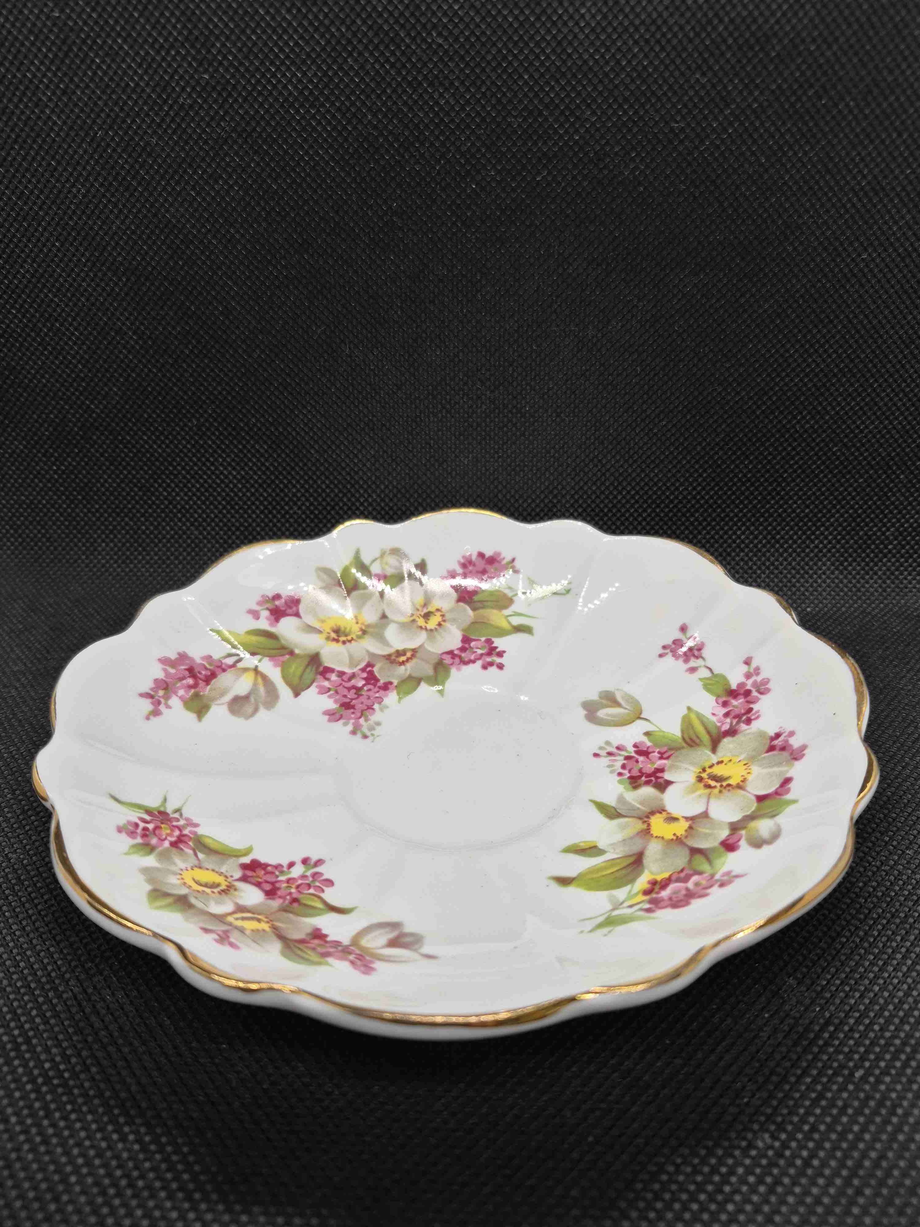 Plato decorativo con flores vintage - miniatura 4
