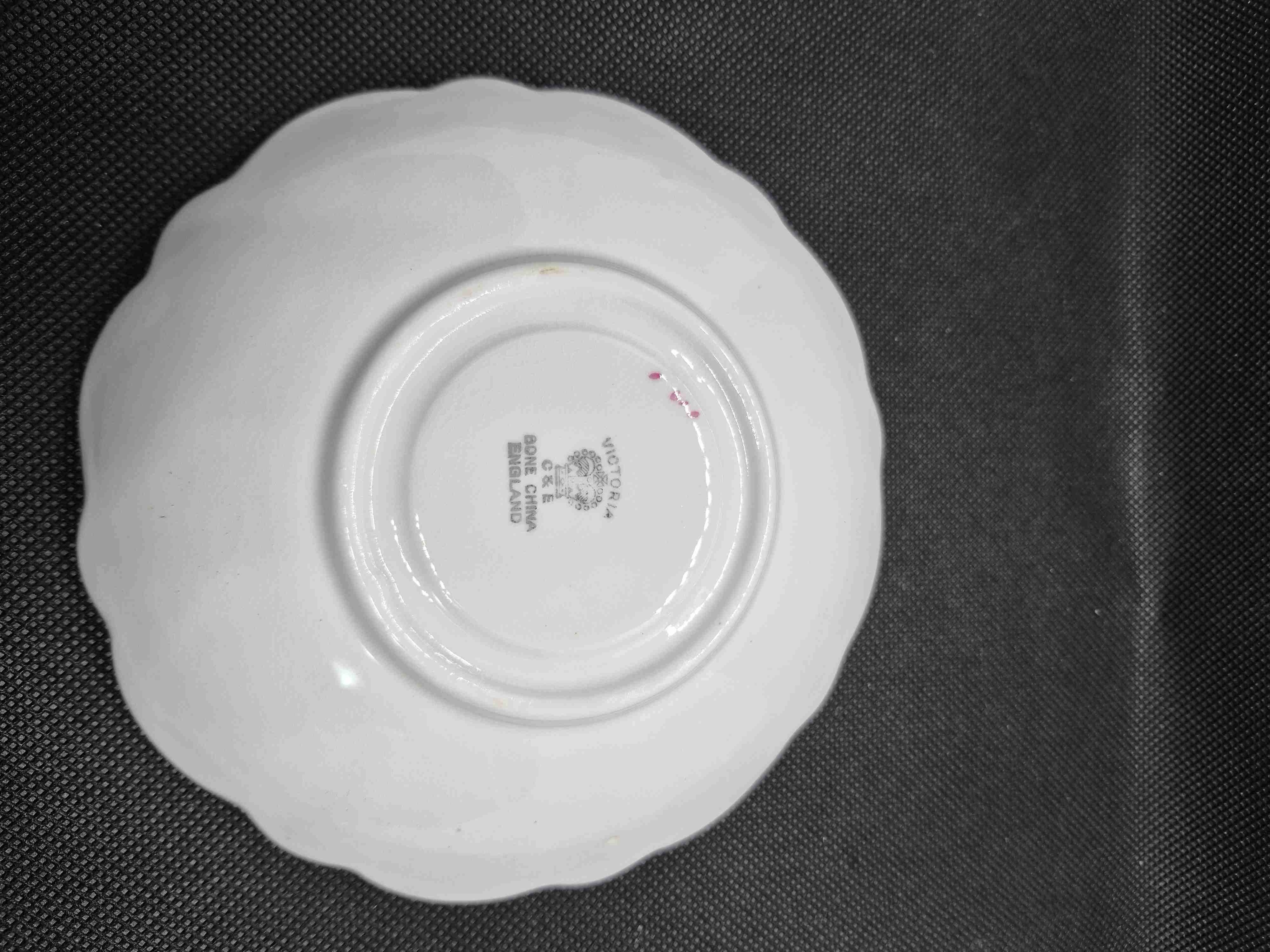 Plato decorativo con flores vintage - miniatura 6