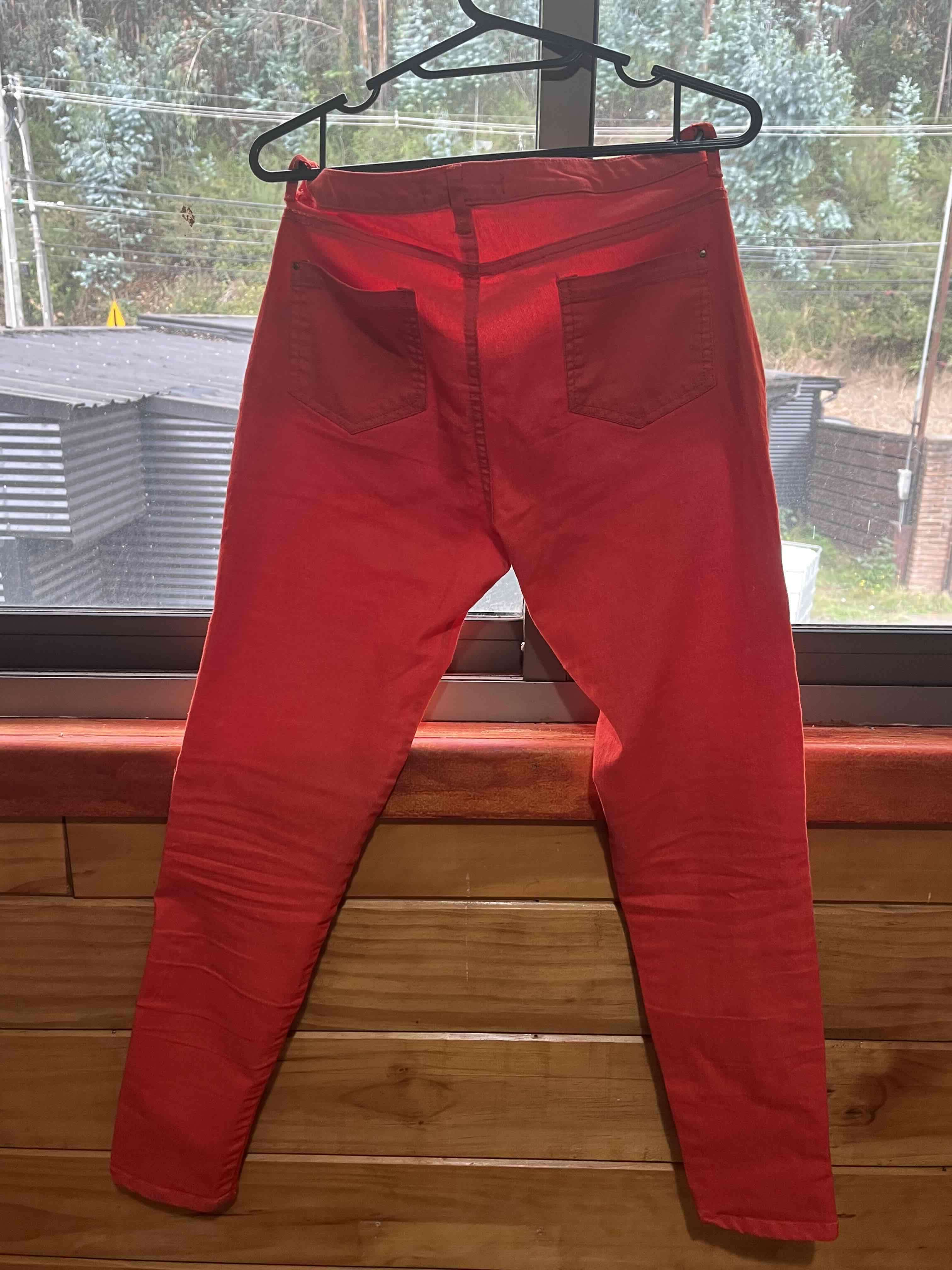 Jeans americanino mezclilla y basement rojo - miniatura 2