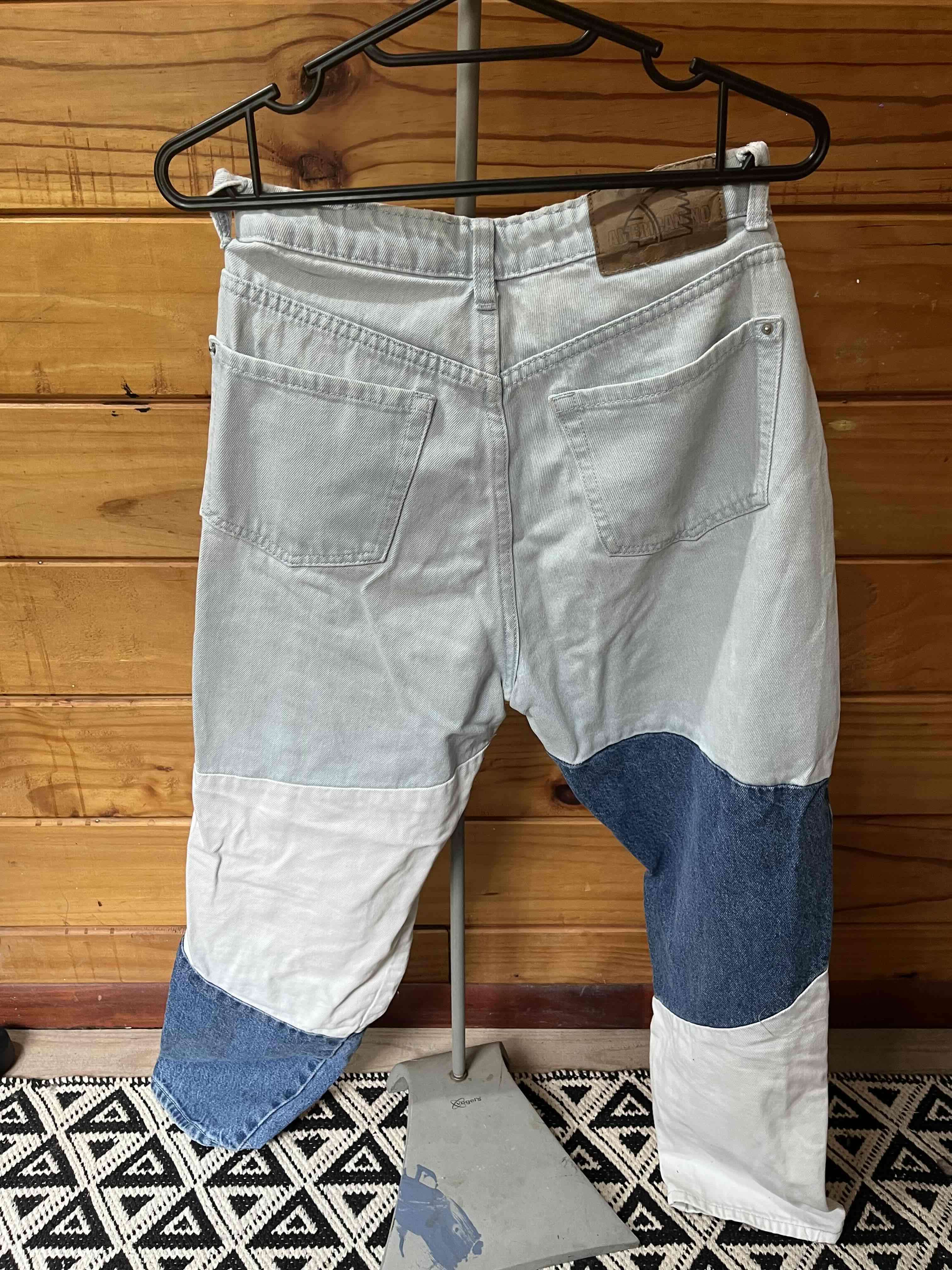 Jeans americanino mezclilla y basement rojo - miniatura 6