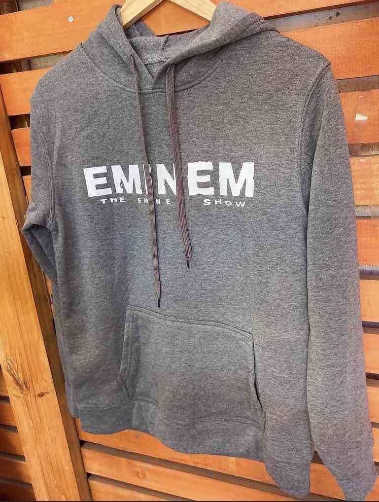 Polerón gris con capucha de Eminem - miniatura 1