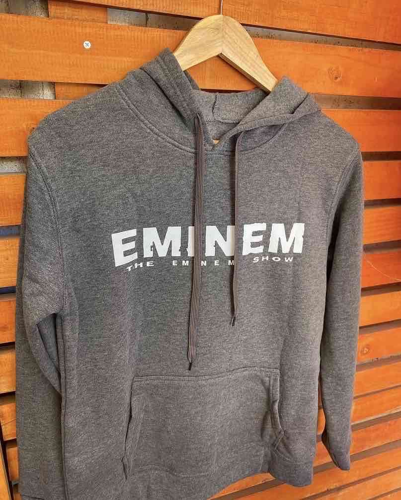 Polerón gris con capucha de Eminem - miniatura 3