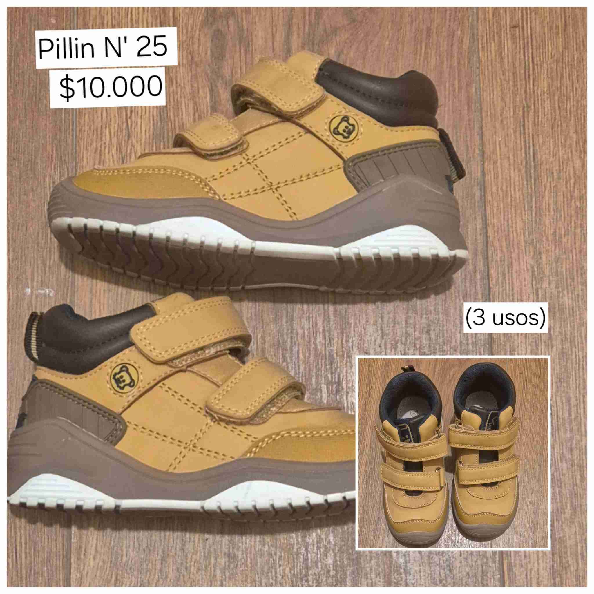 Zapatos infantiles Pillin talla 25