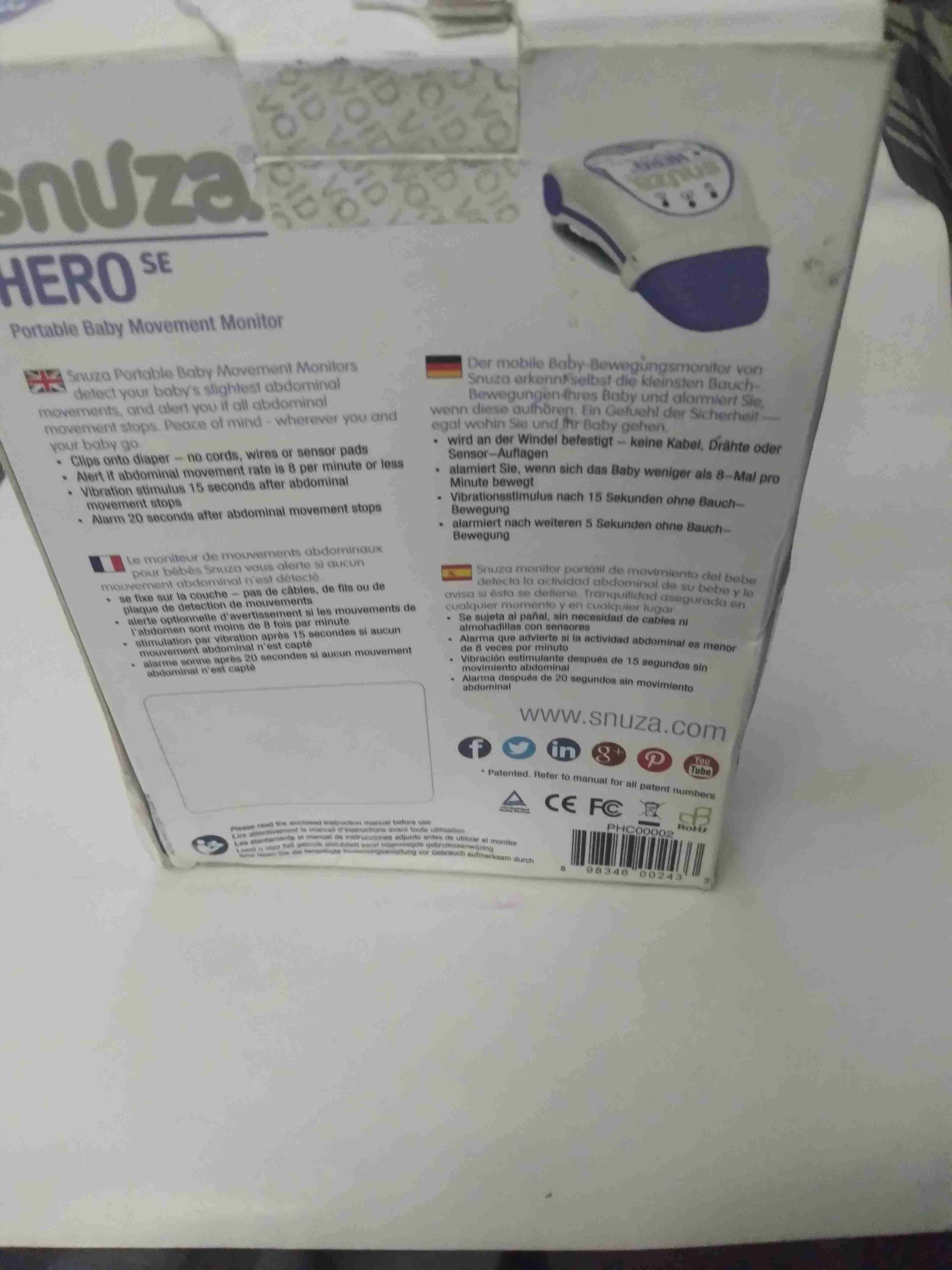 Monitor de movimiento Snuza Hero - miniatura 4