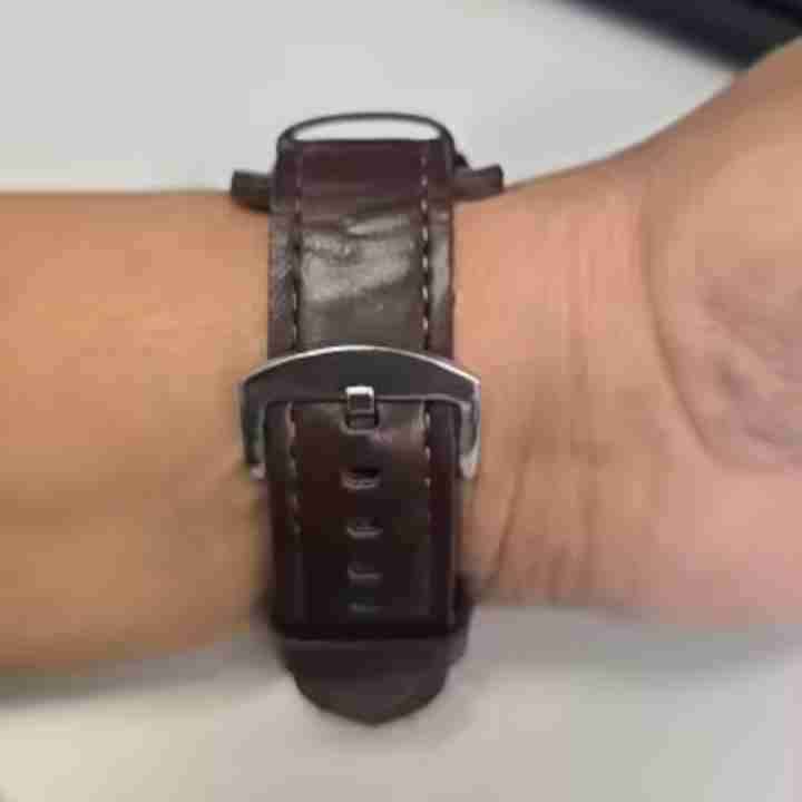 Reloj análogo marrón elegante - miniatura 4