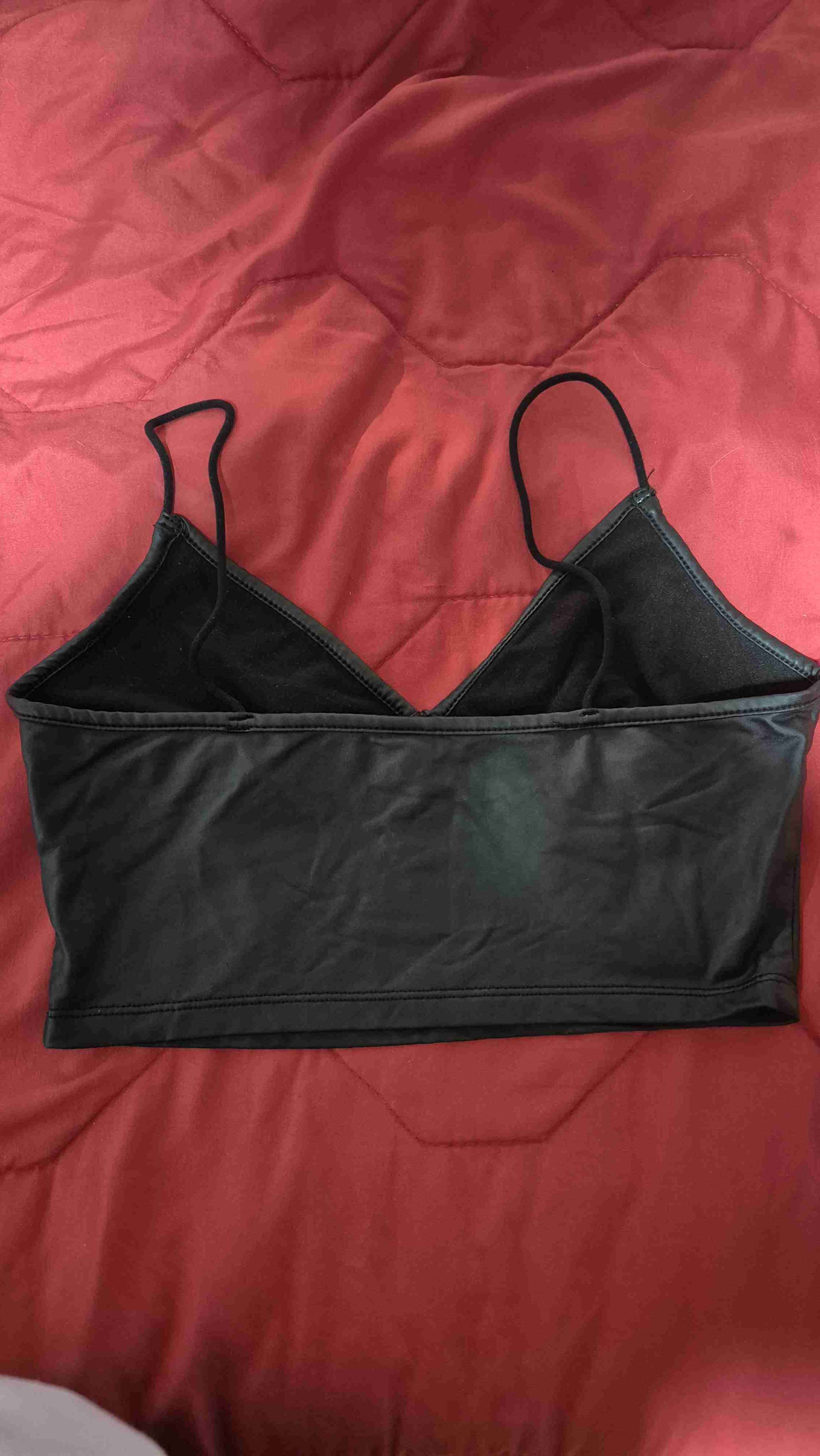 Top negro de tirantes talla S - 2