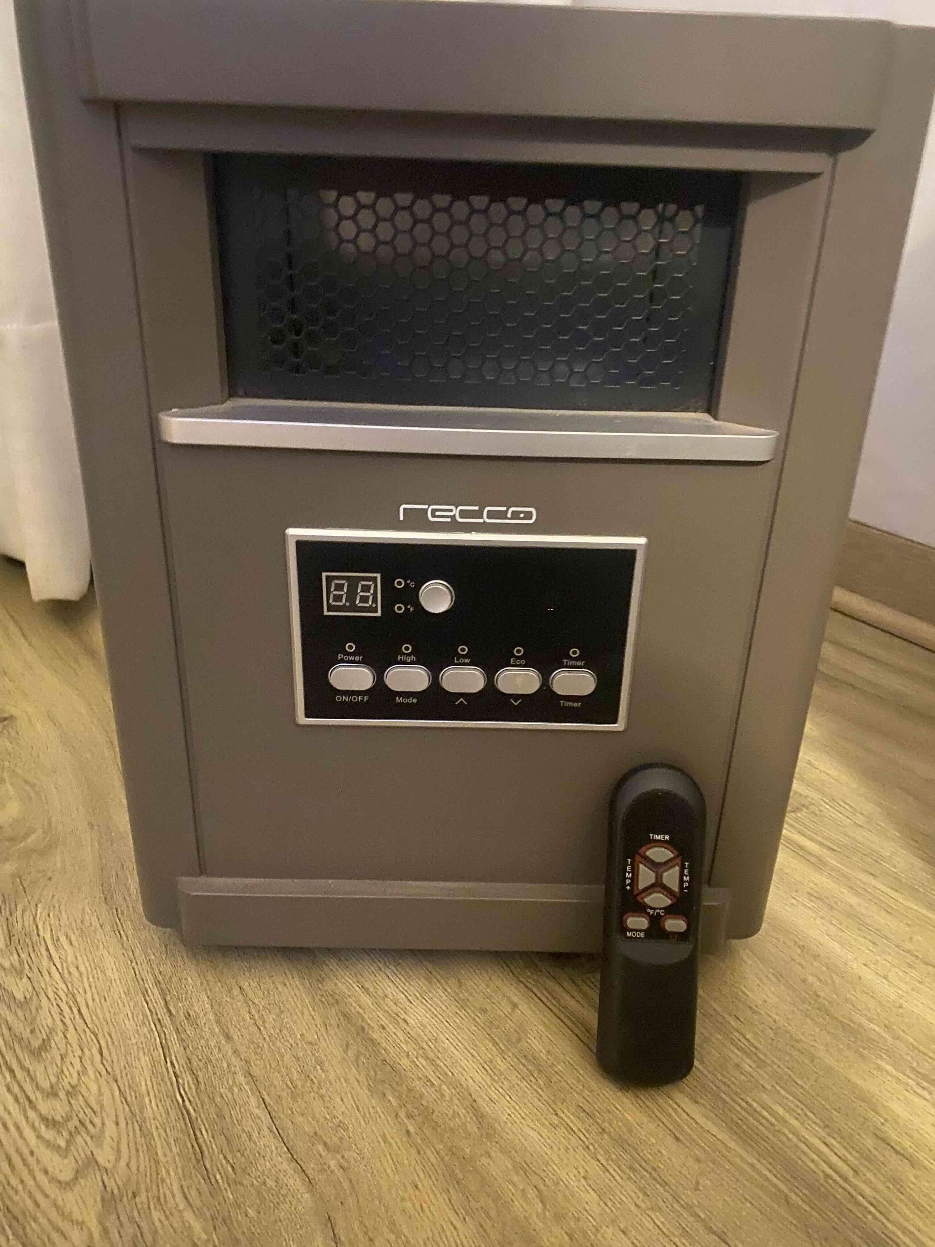 Calefactor eléctrico con mando a distancia - 1