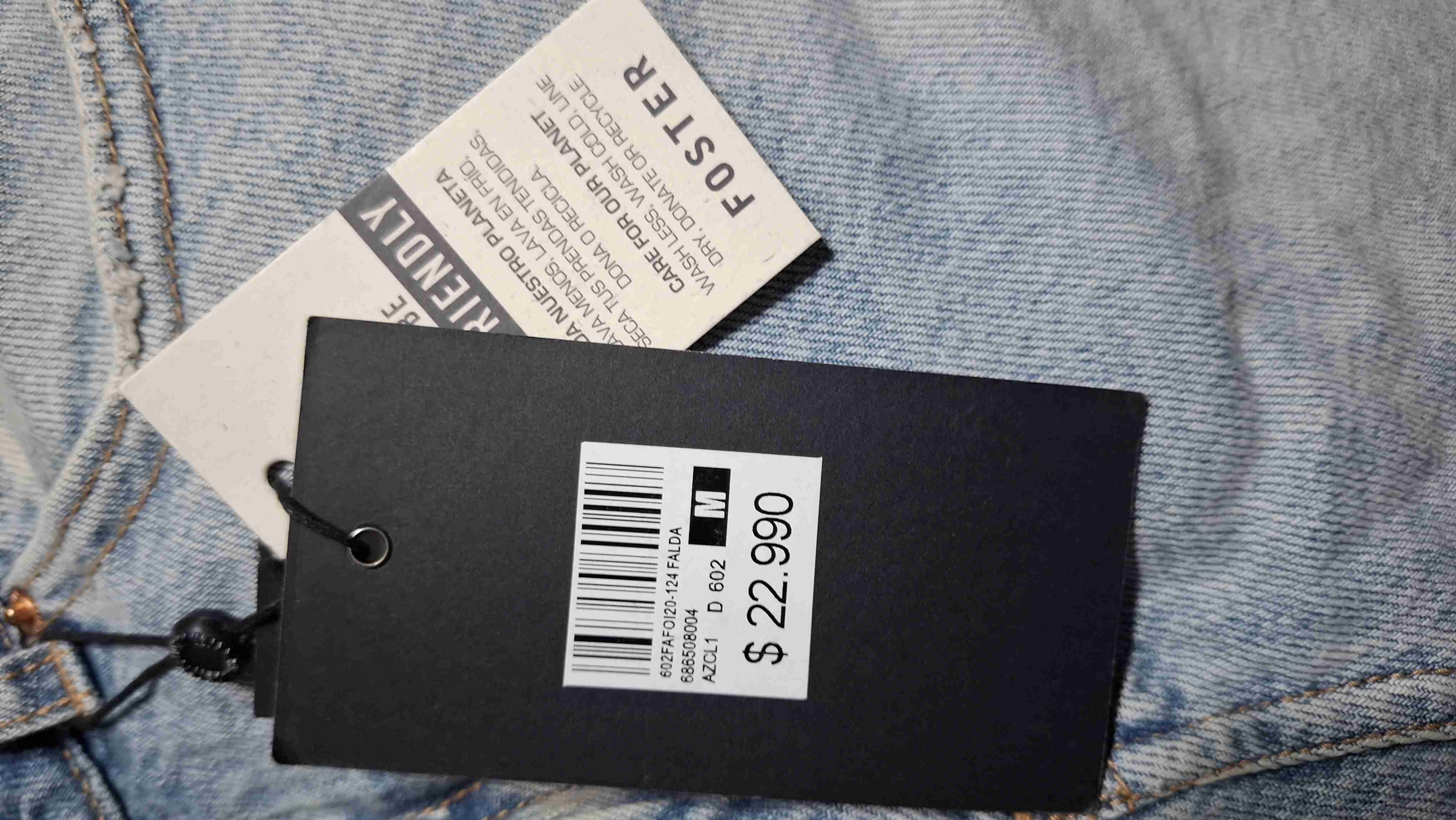 Minifalda denim desgastada Foster - miniatura 5