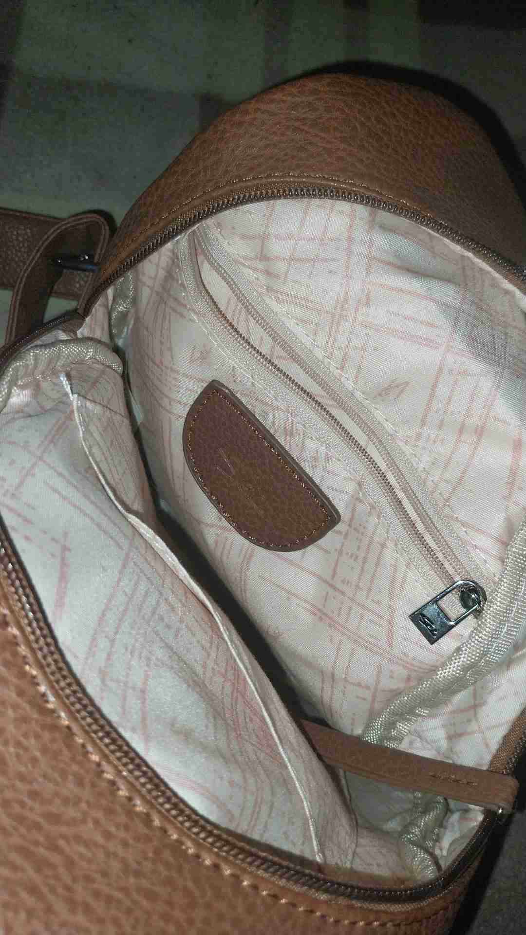 Mochila bandolera marrón - miniatura 2