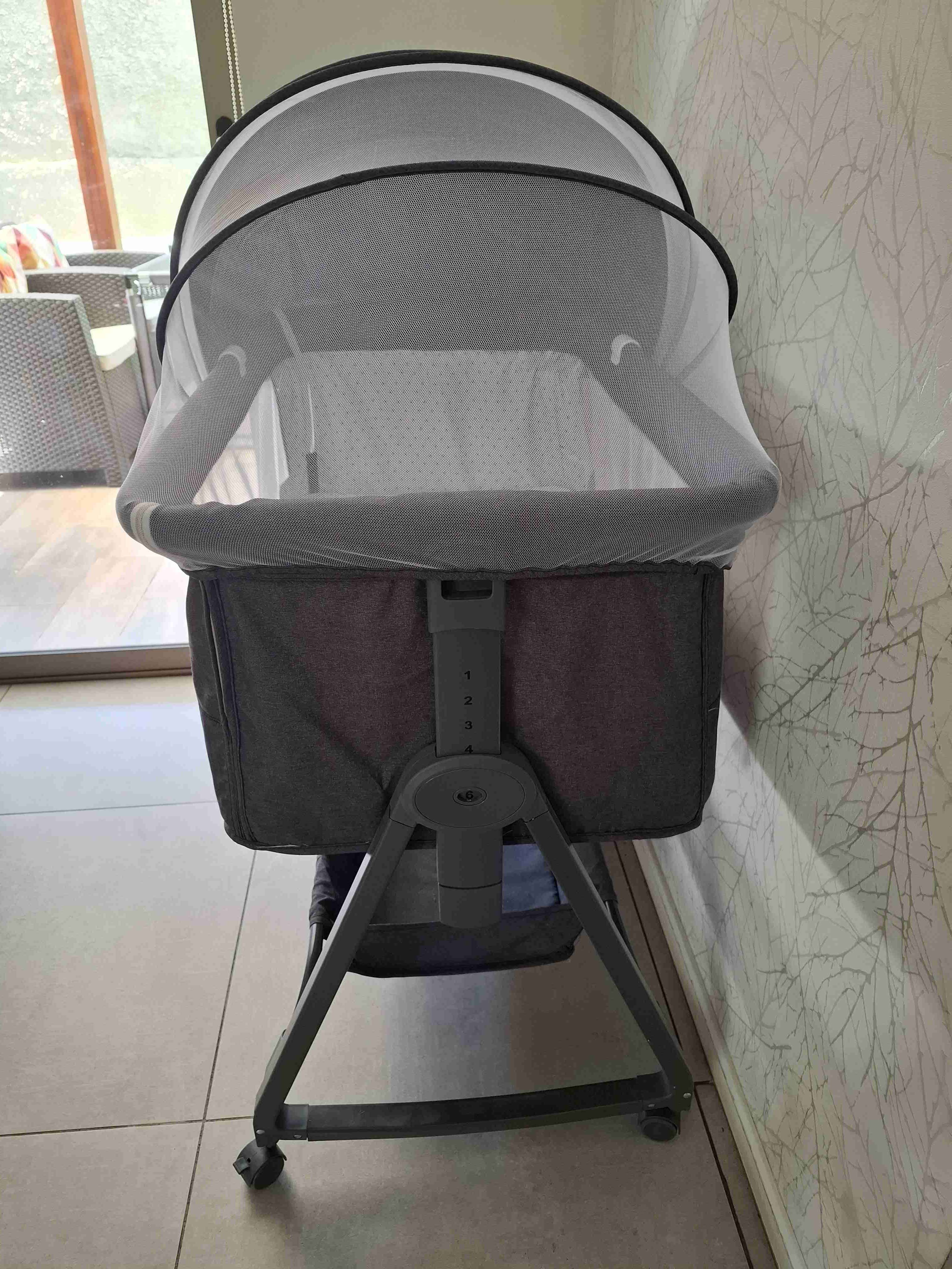 Cuna colecho opaline para bebé gris - miniatura 4