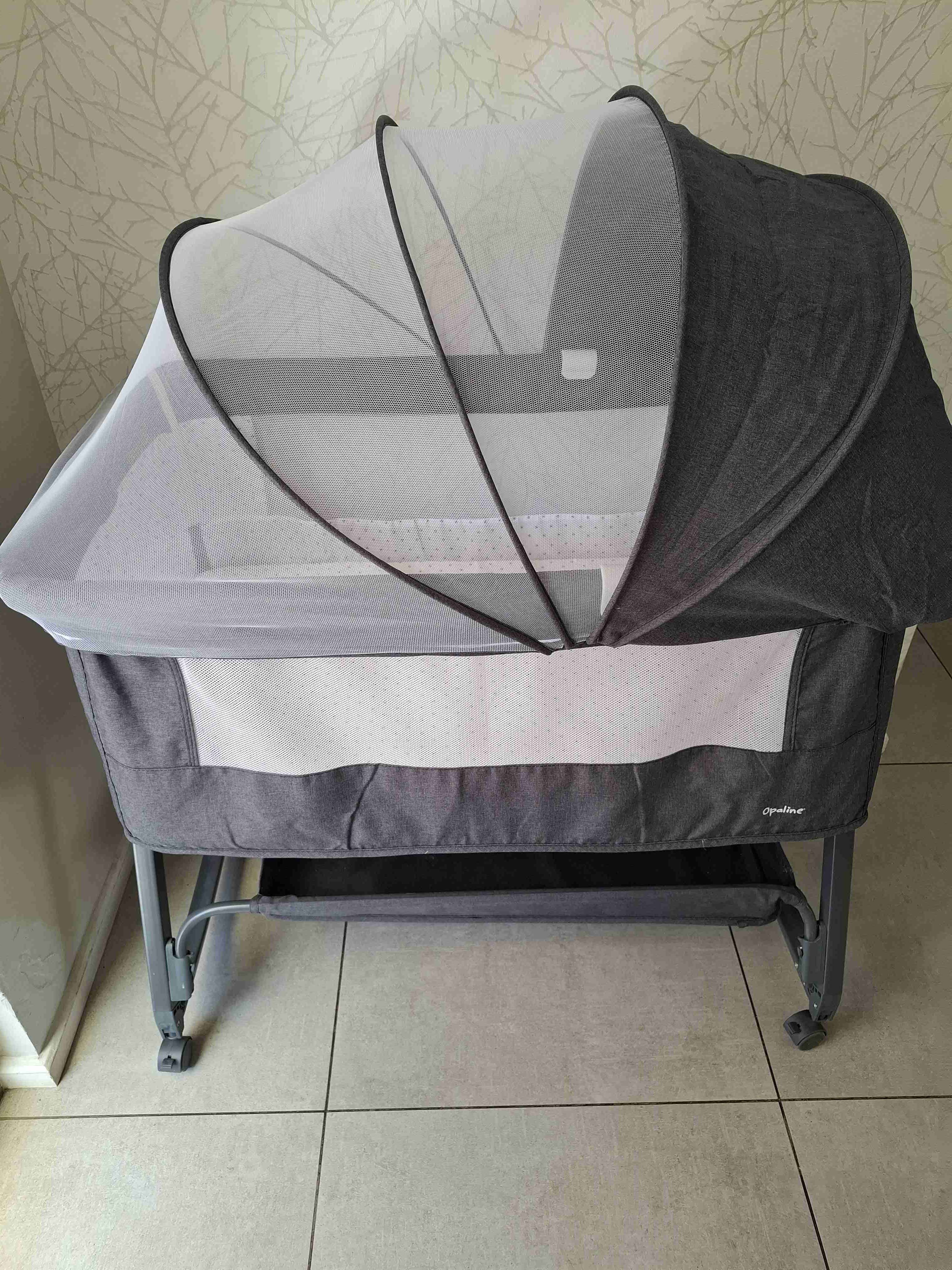 Cuna colecho opaline para bebé gris - miniatura 6