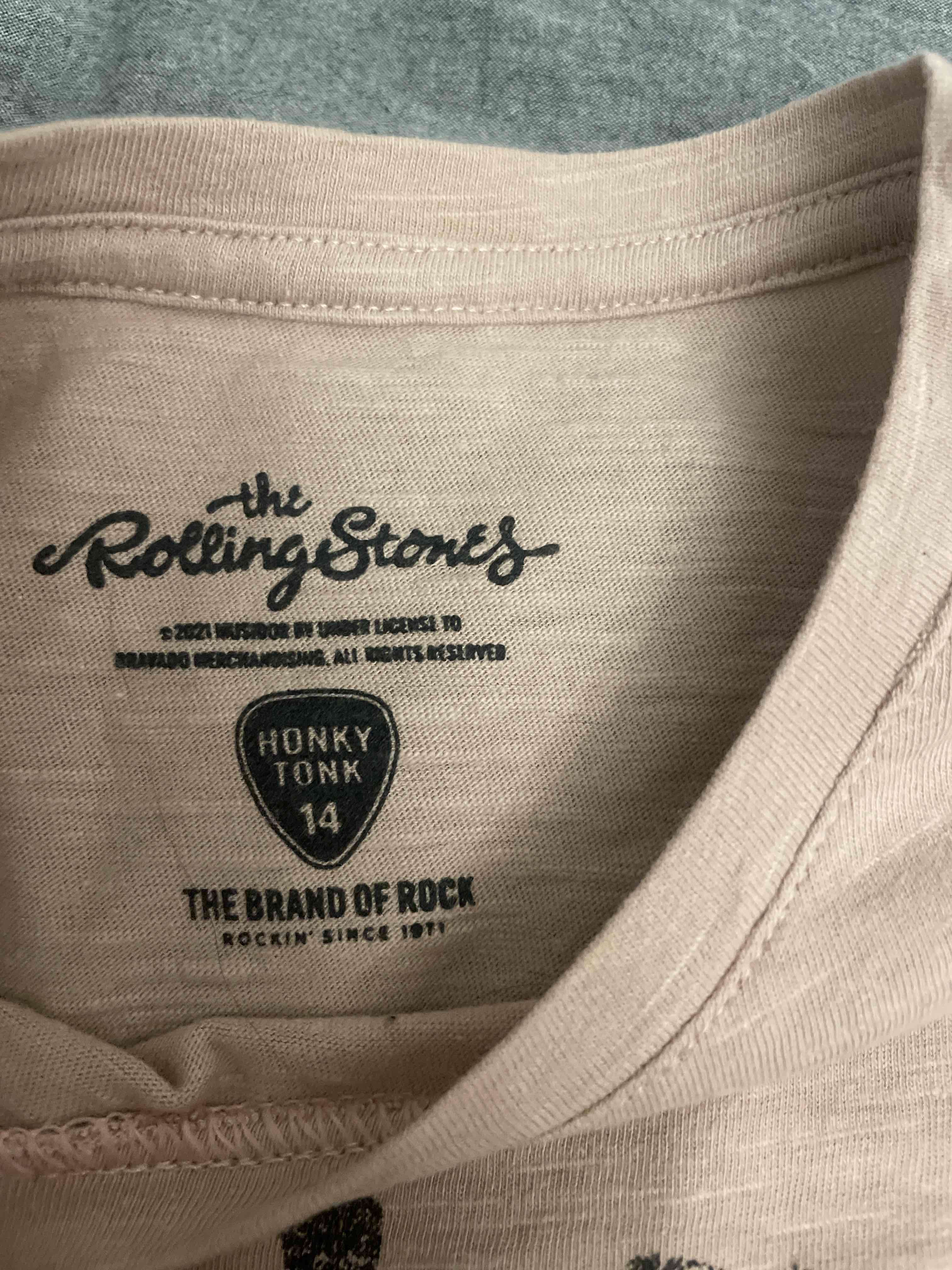 Polera Rolling Stones terracota claro - miniatura 2