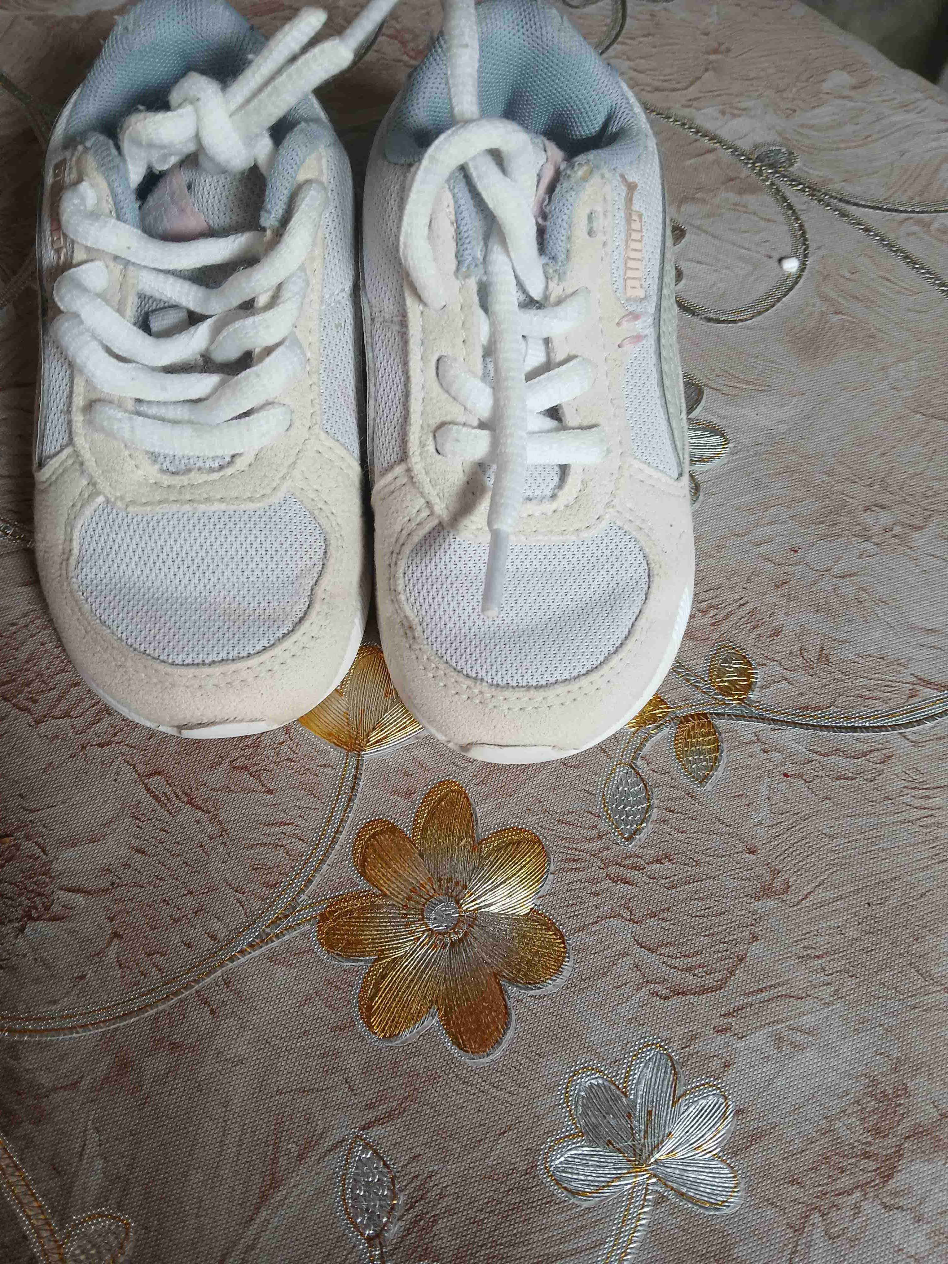 Zapatillas deportivas blancas bebé - miniatura 1