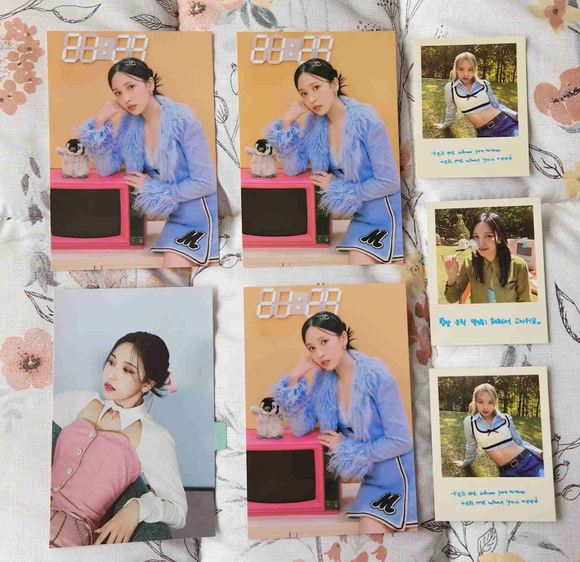 Set de photocards e inclusiones TWICE - miniatura 3