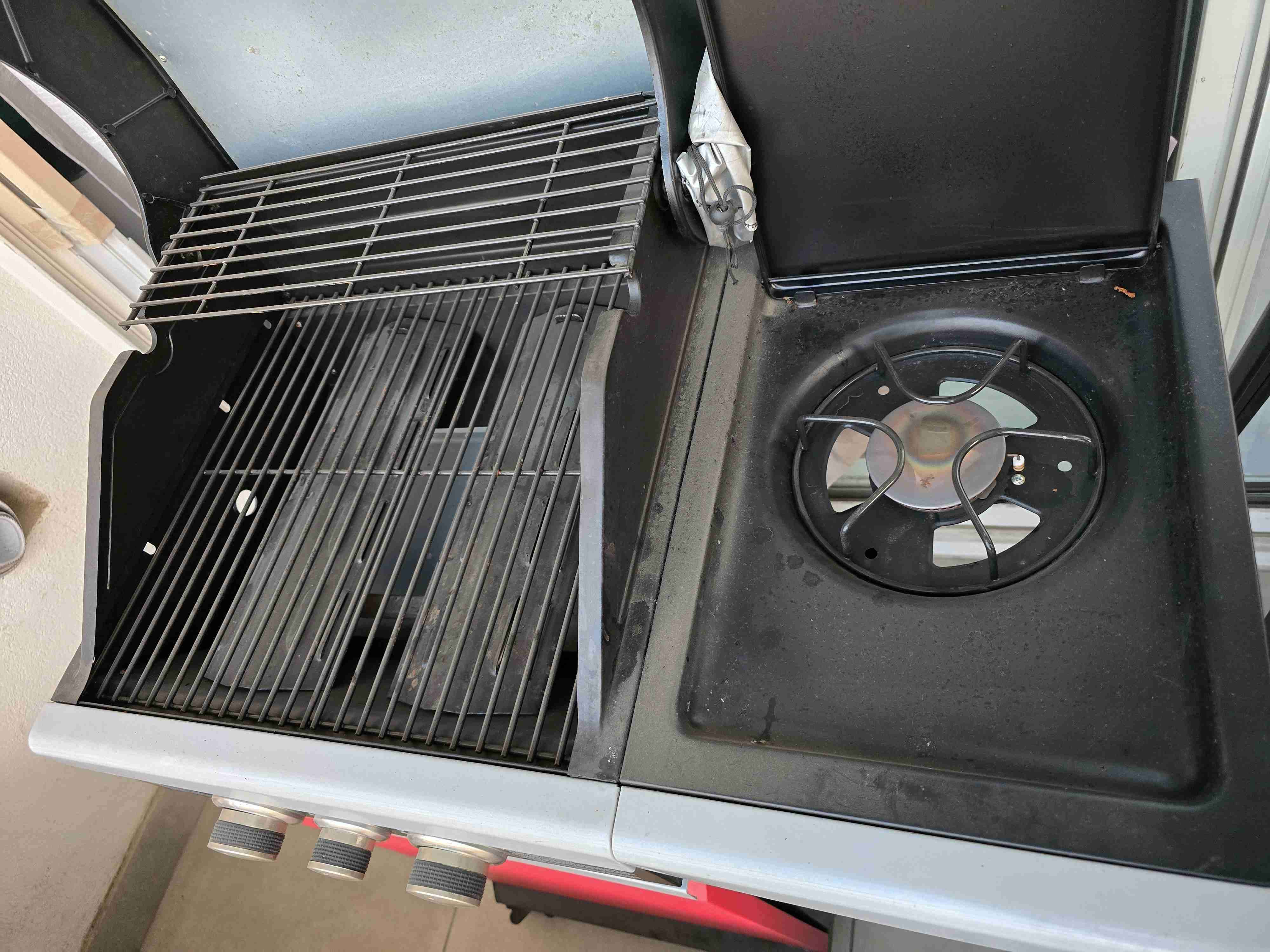 Parrilla a gas roja Mr. Beef - miniatura 2