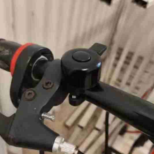 Timbre para bicicleta negro - miniatura 2