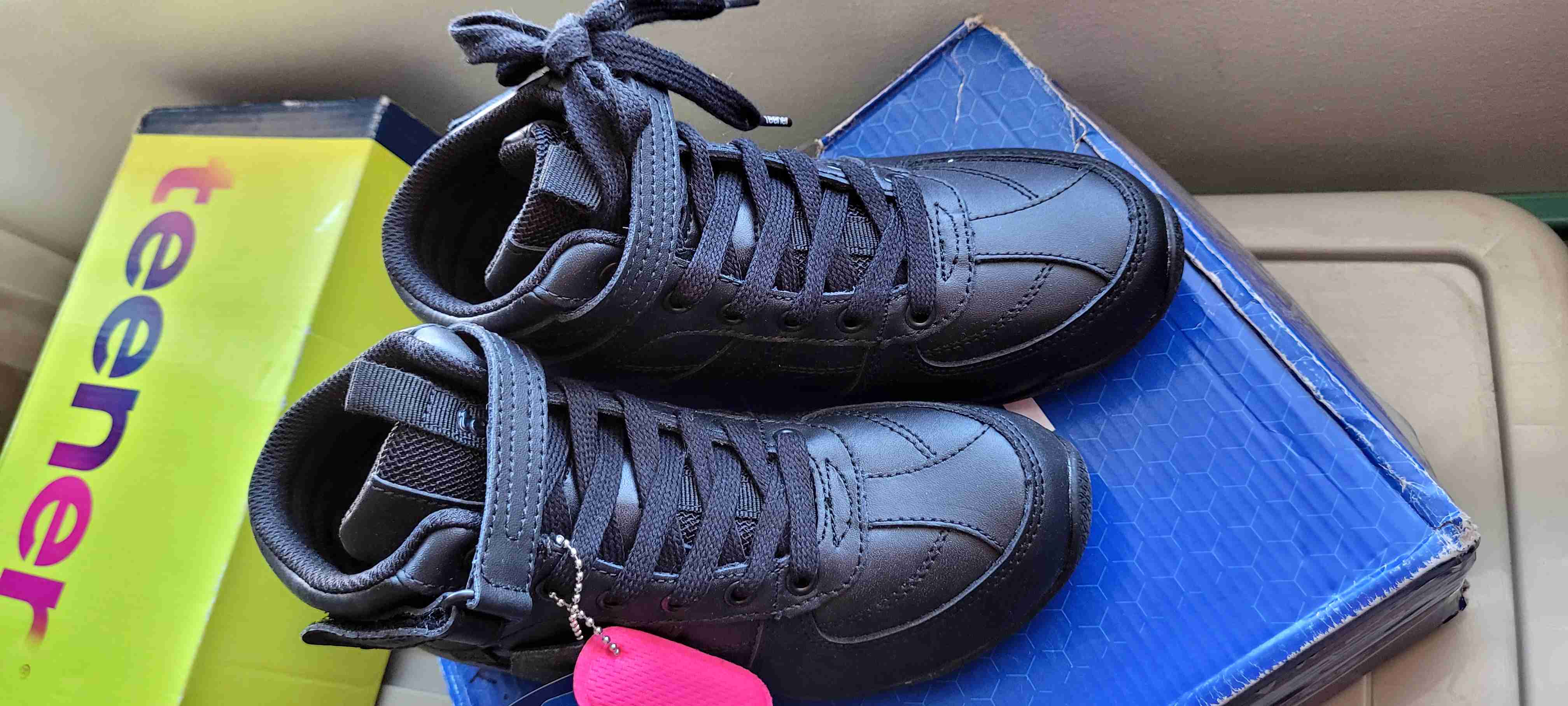 Zapatos de cuero negros talla 36 - miniatura 2