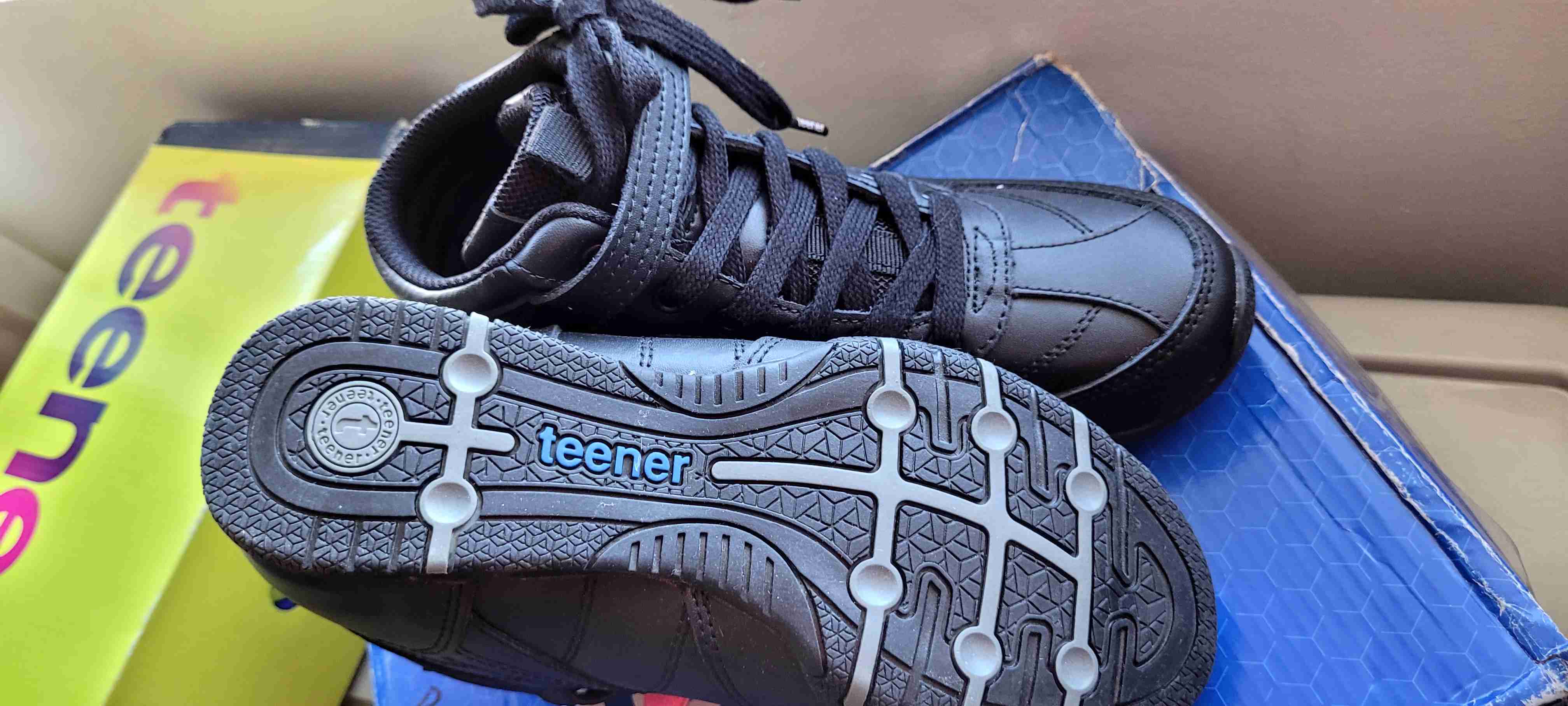 Zapatos de cuero negros talla 36 - miniatura 4