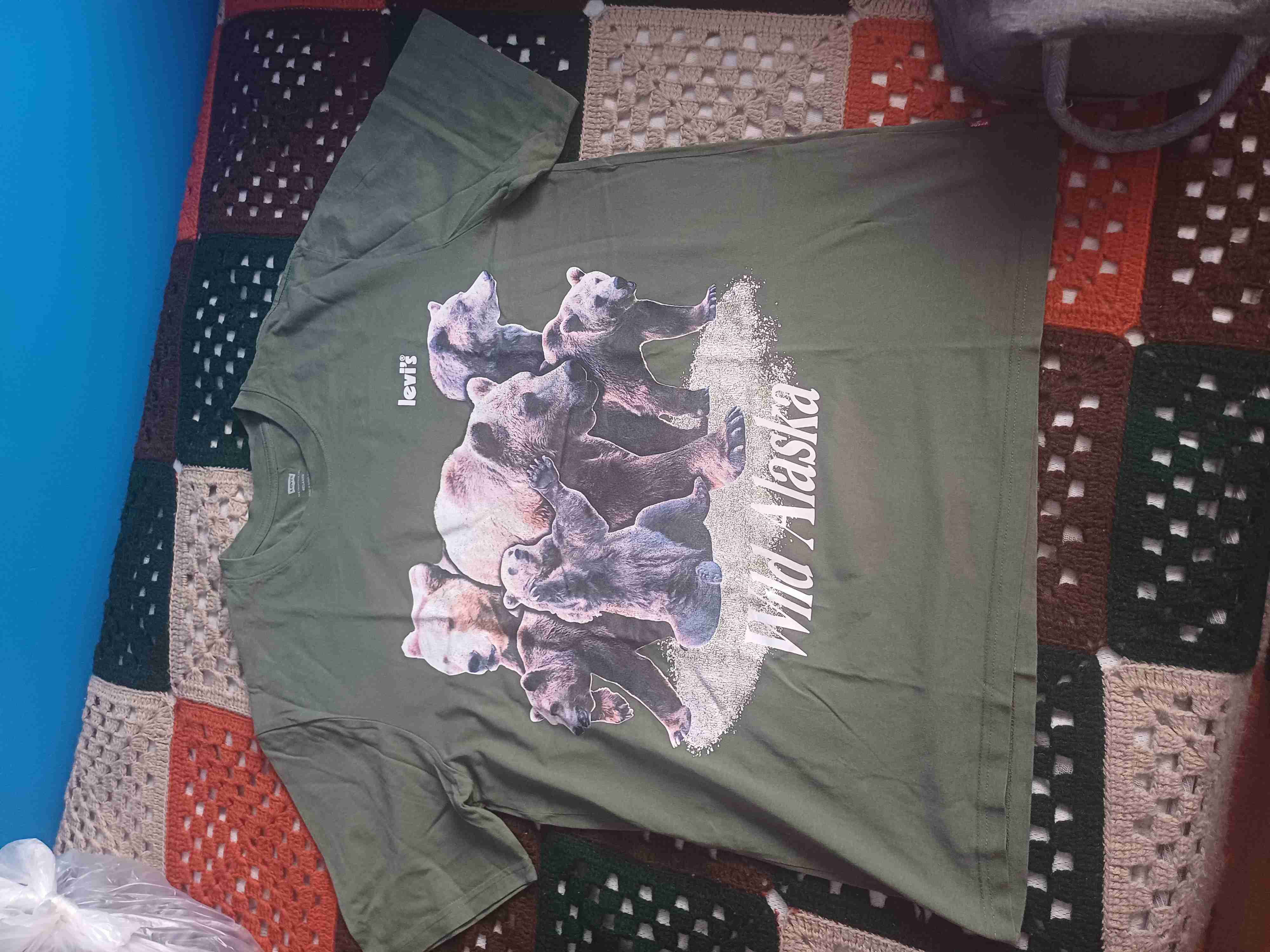 Polera verde Levi's "Wild Alaska" - miniatura 1