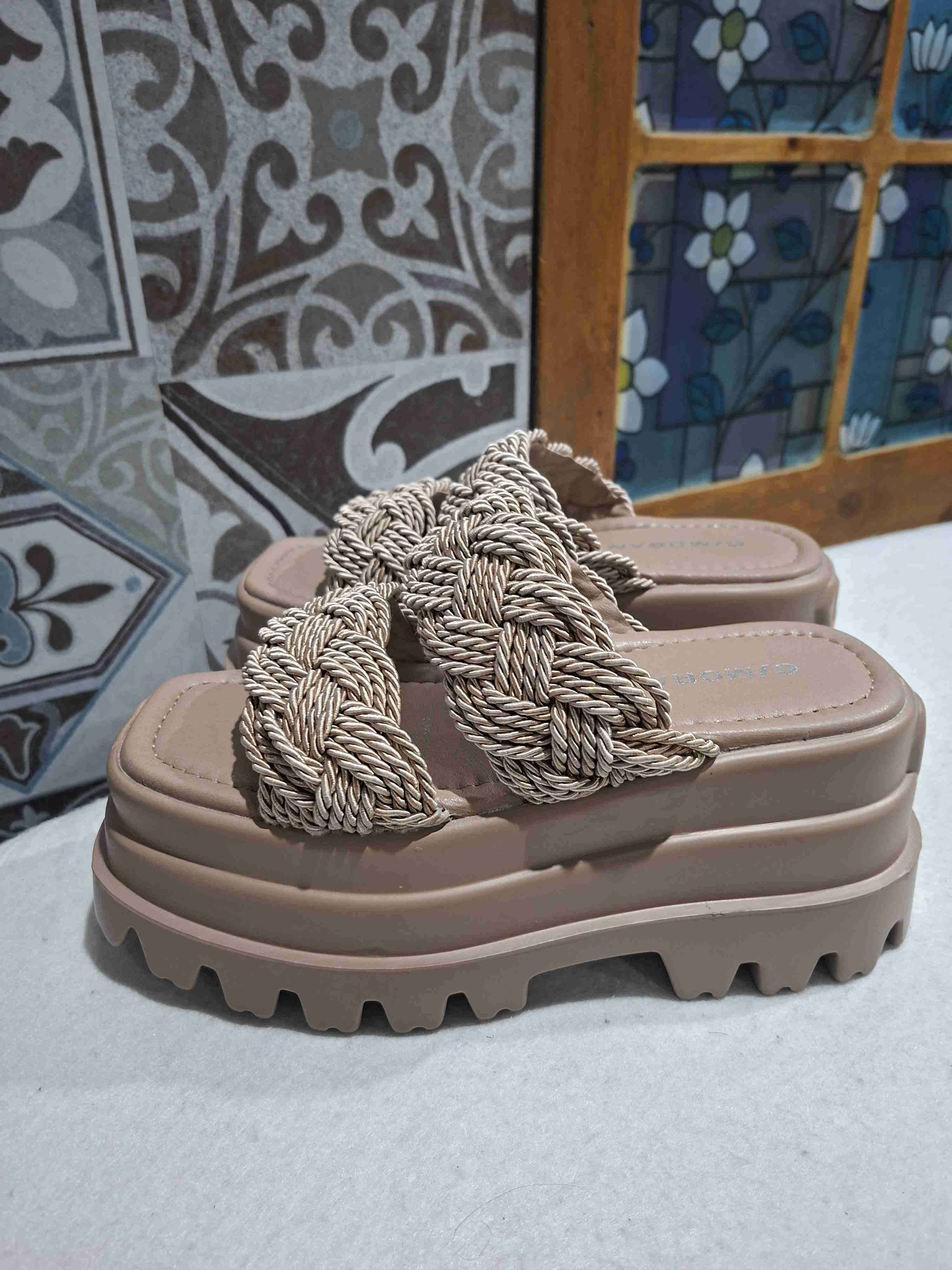 Sandalias de plataforma trenzadas C/Moran - 1