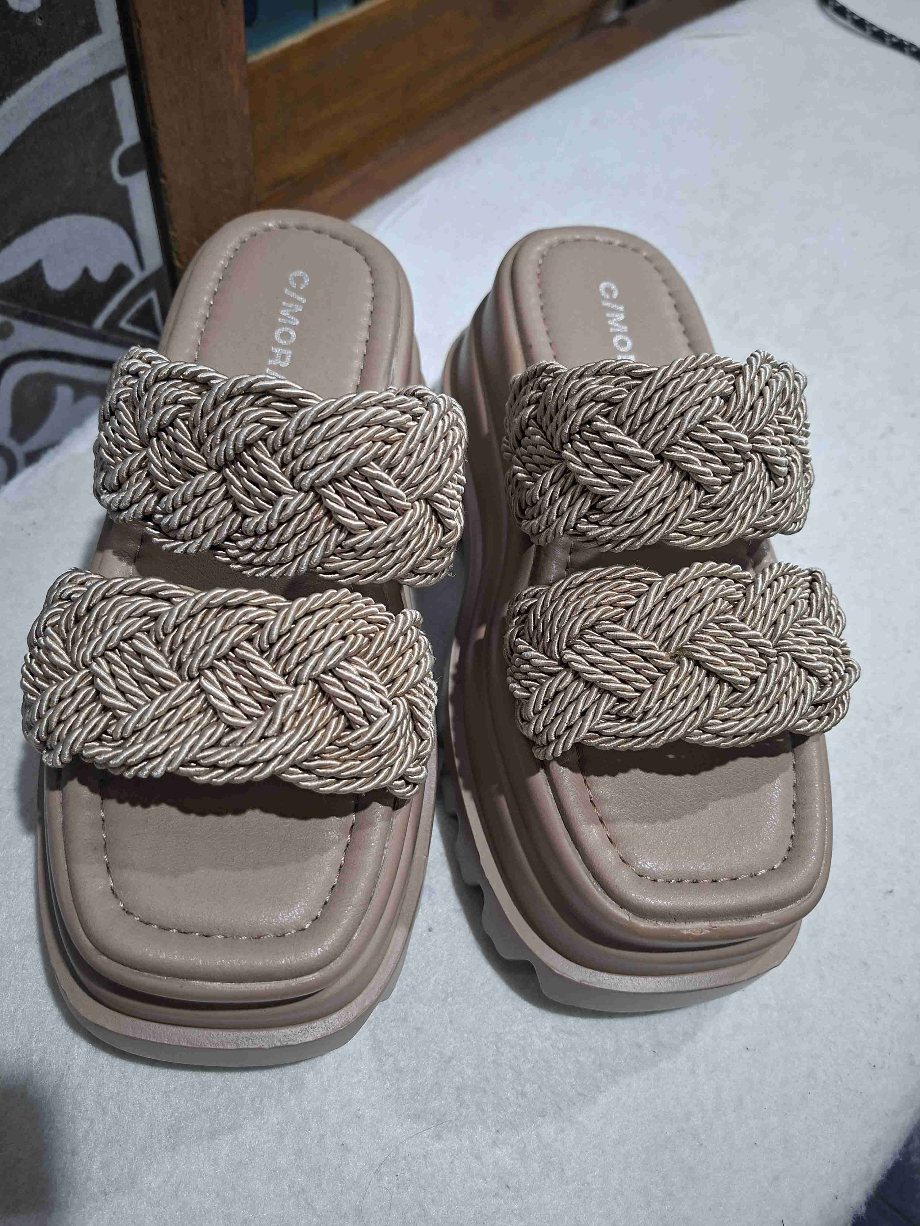 Sandalias de plataforma trenzadas C/Moran - 2