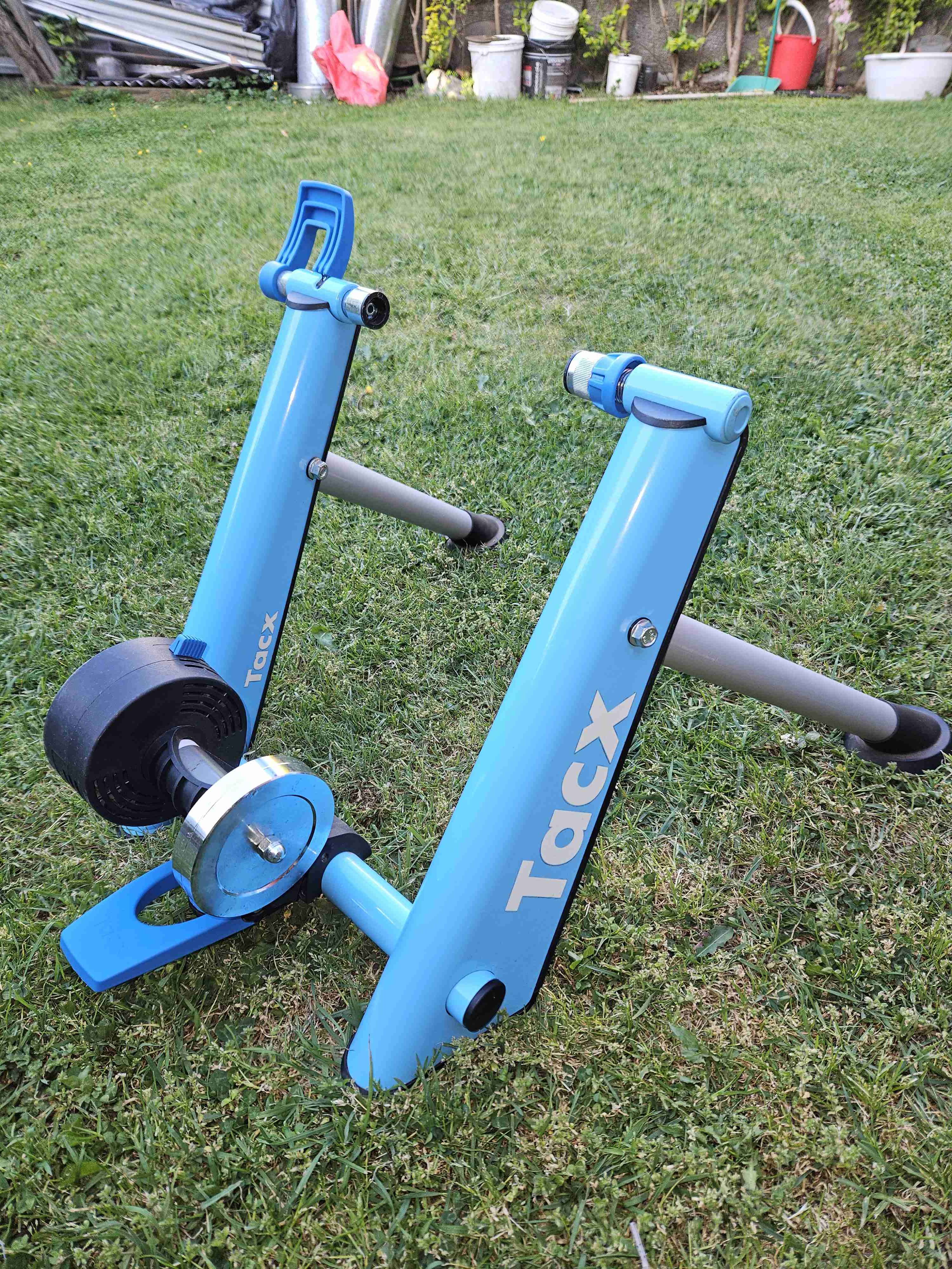 Rodillo bicicleta TACX blue twist - miniatura 1