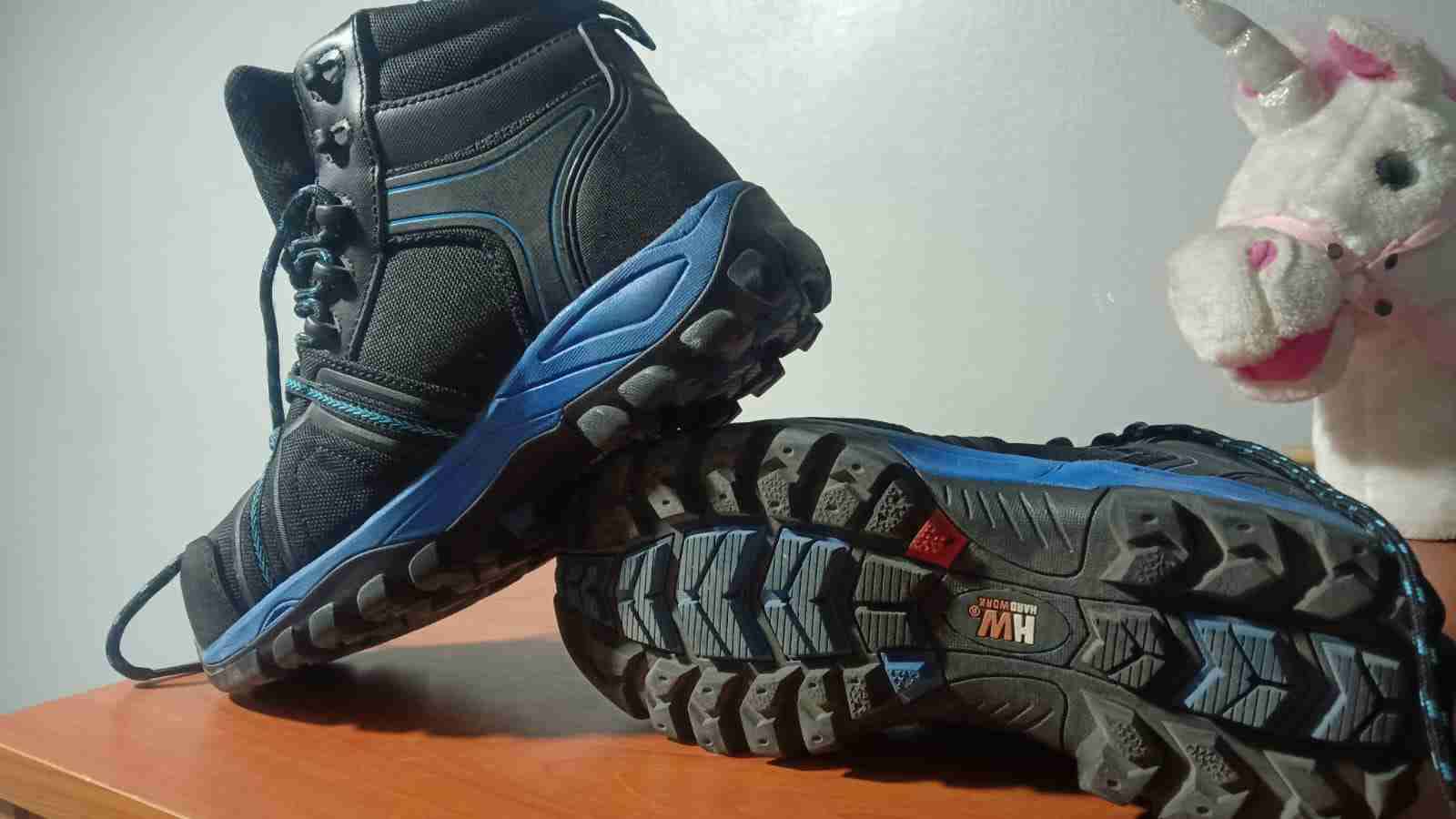 Botas de trabajo negras HW - miniatura 2