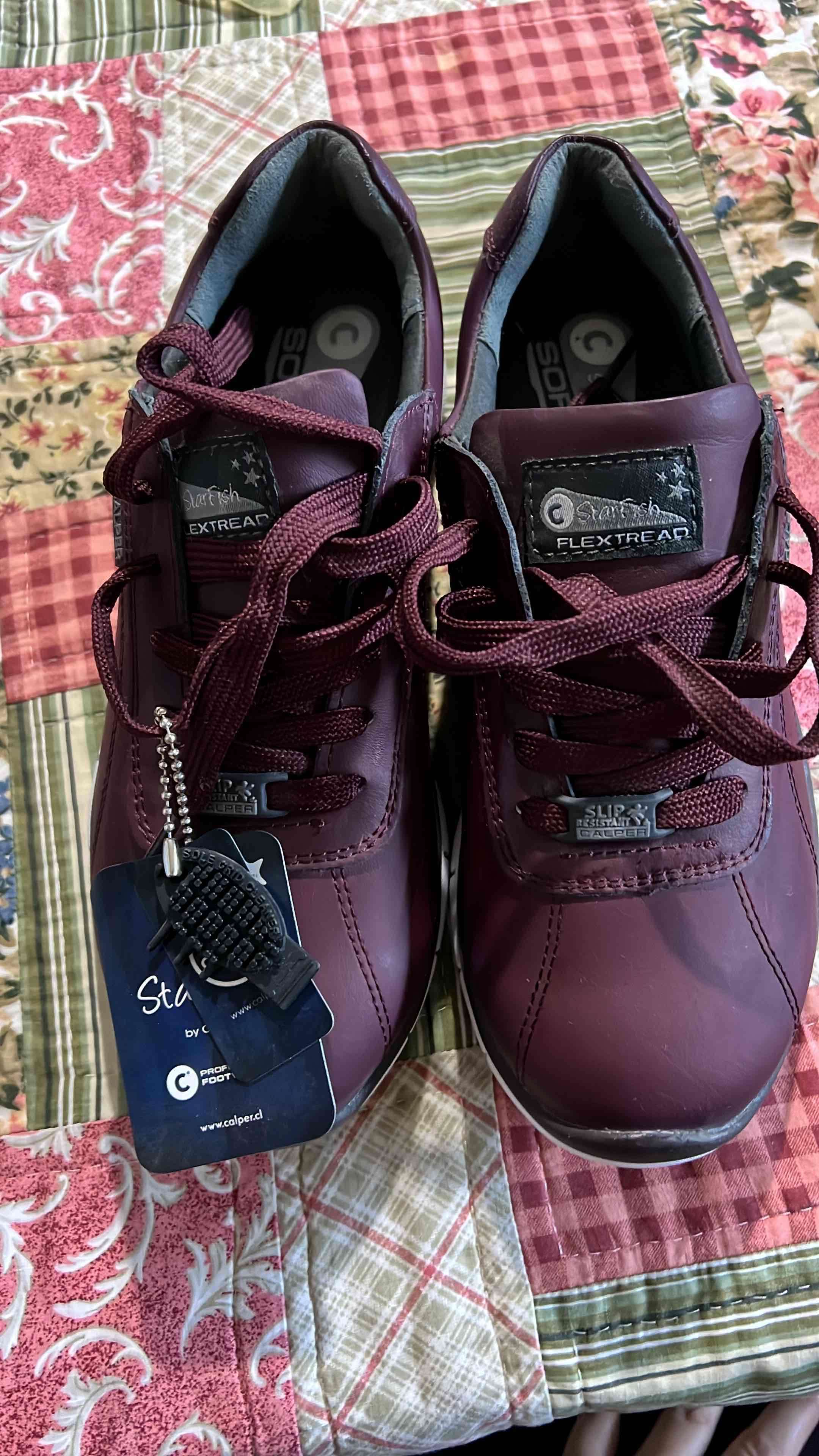 Zapatillas burdeos Starfish FlexTread - miniatura 1