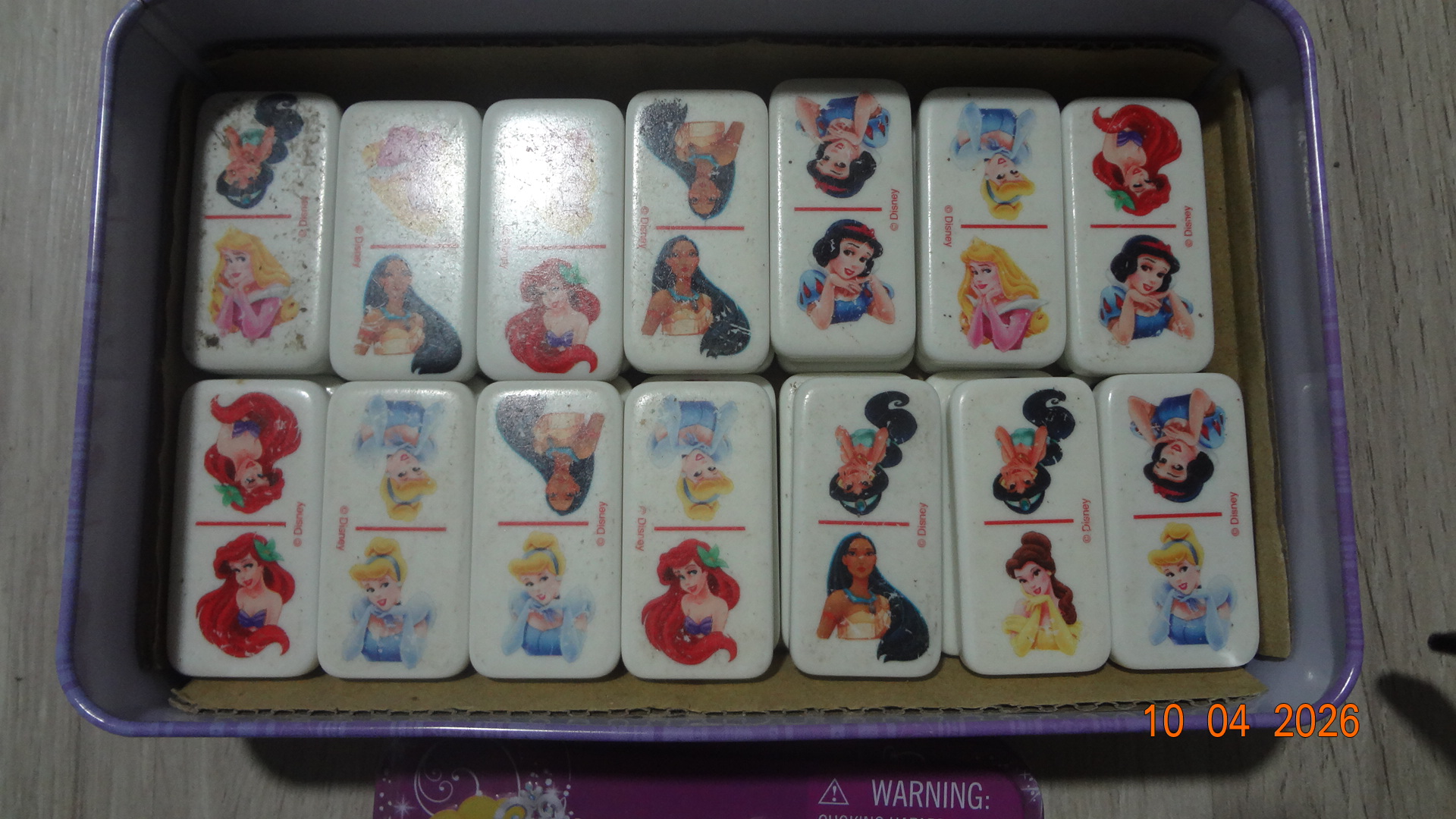 Juego de dominó princesas - miniatura 2