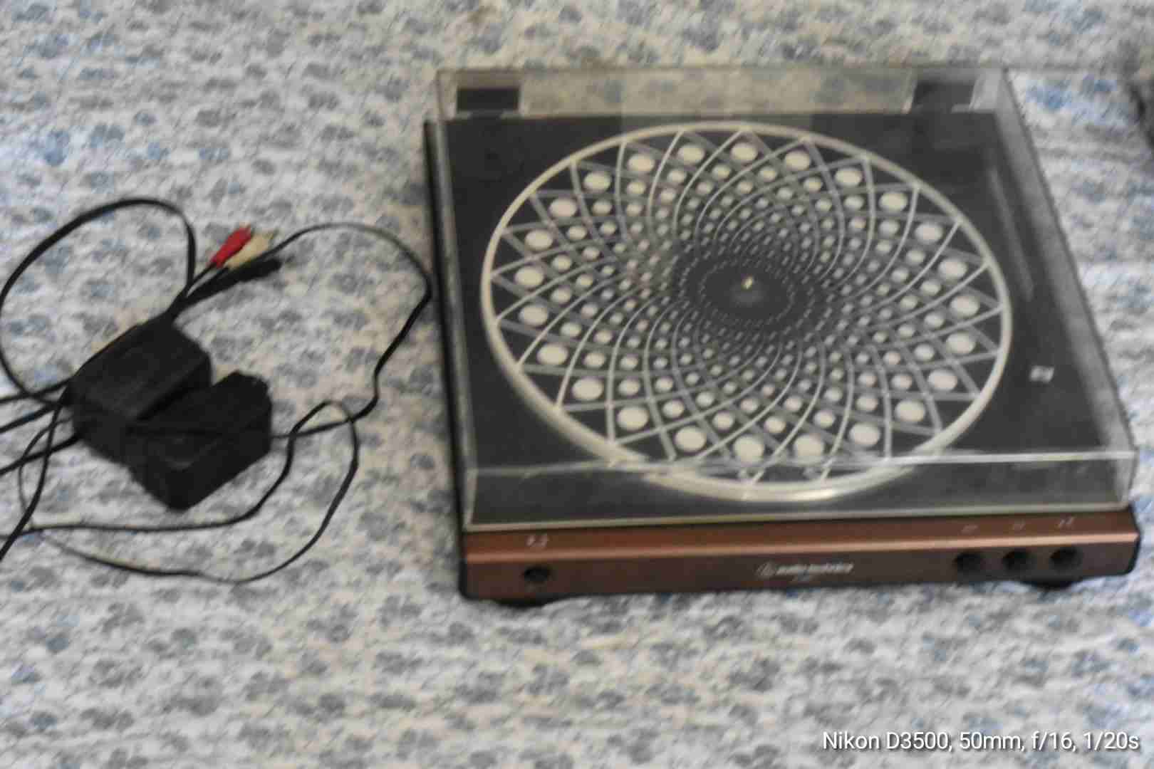 Tornamesa Audio-Technica con adaptador - miniatura 2