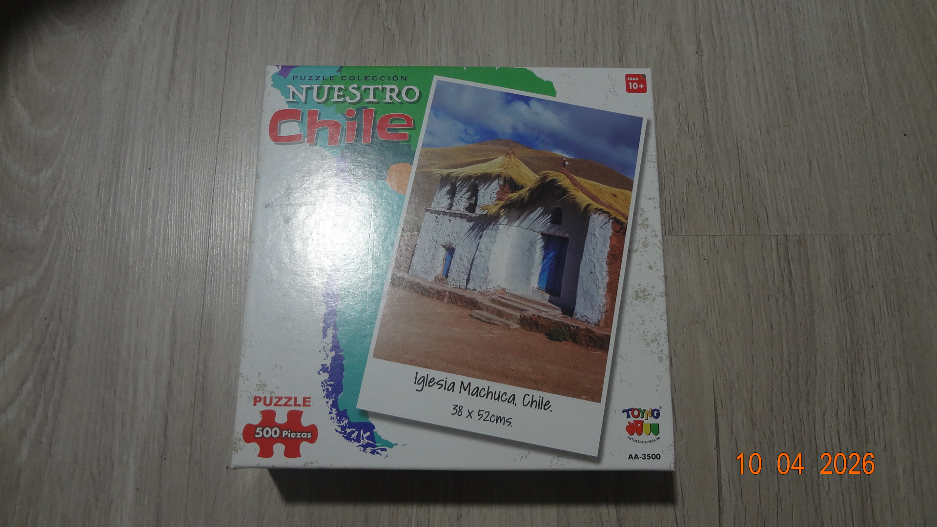 Puzzle Nuestro Chile 500 piezas - miniatura 2