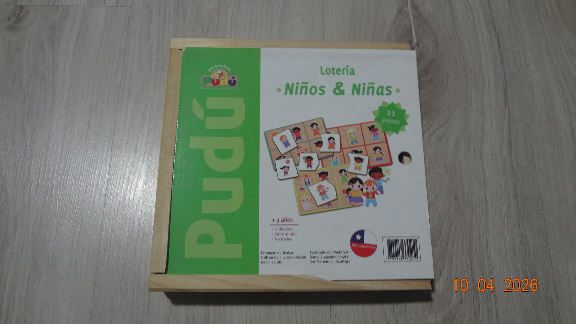 Juego de memoria infantil madera - miniatura 3