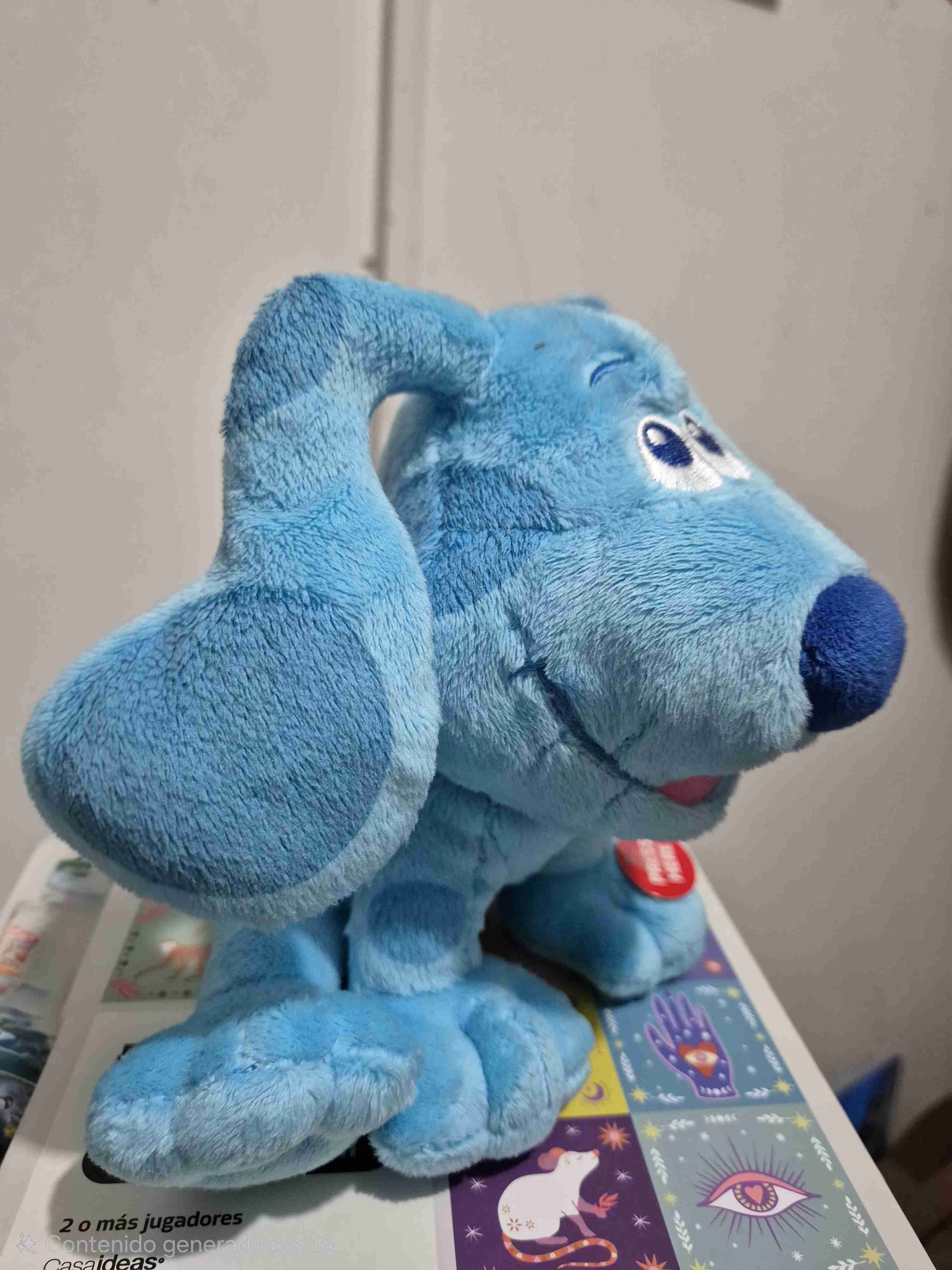 Peluche pistas de blue con sonido - 2