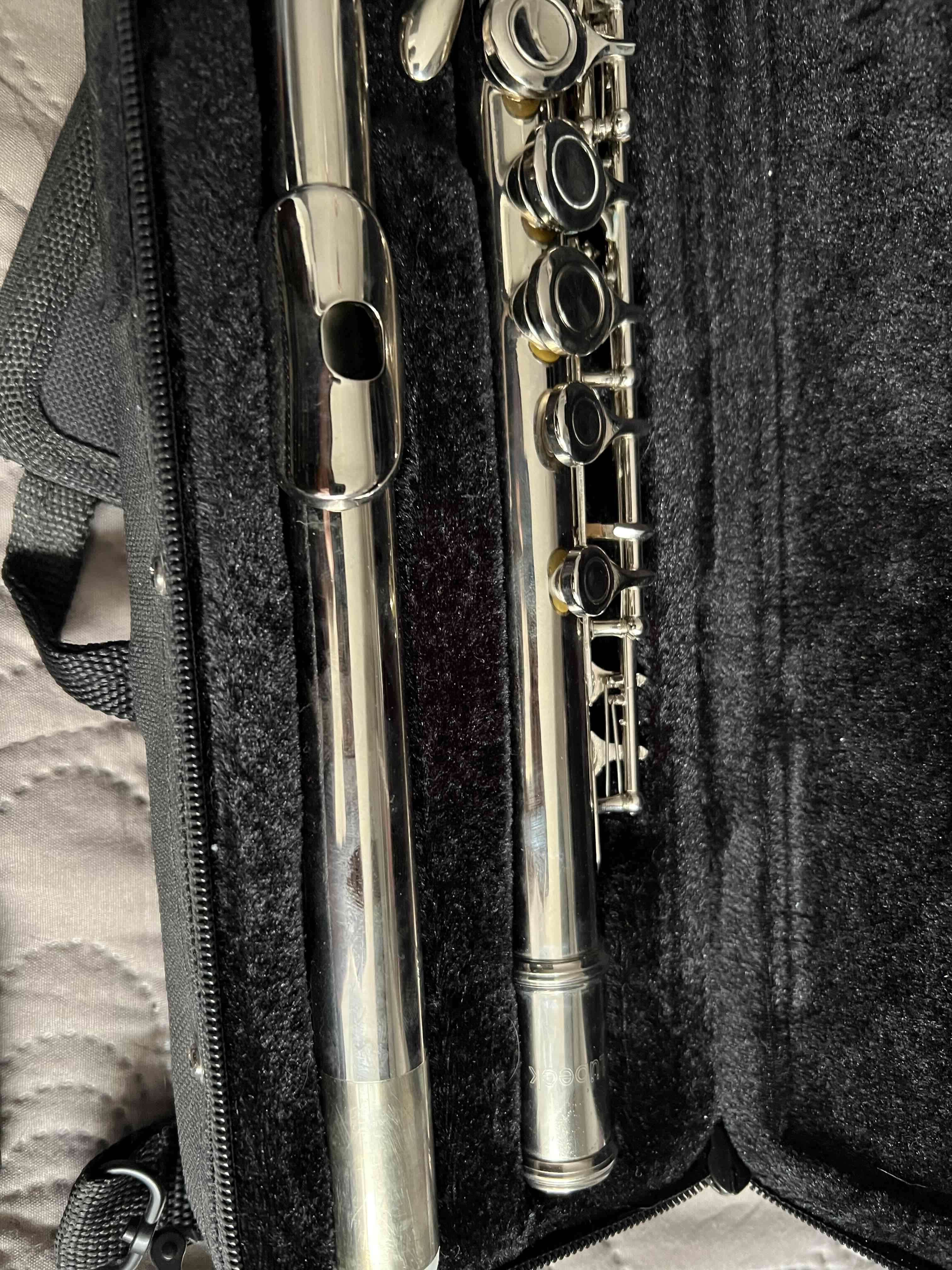 Flauta traversa con estuche y accesorios - miniatura 3