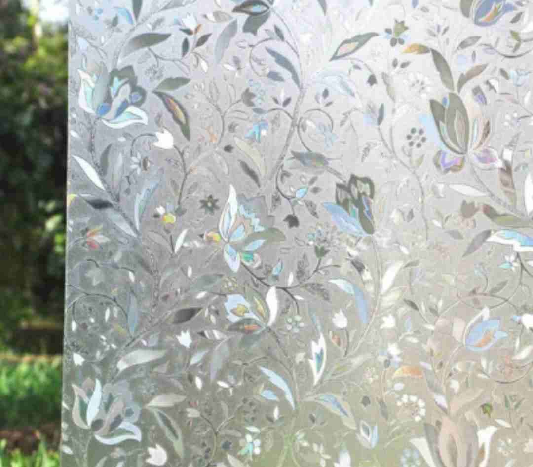 Papel adhesivo decorativo blanco - miniatura 2