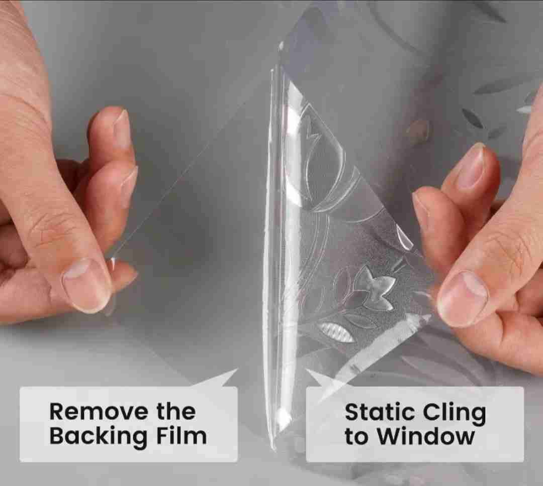 Papel adhesivo decorativo blanco - miniatura 3