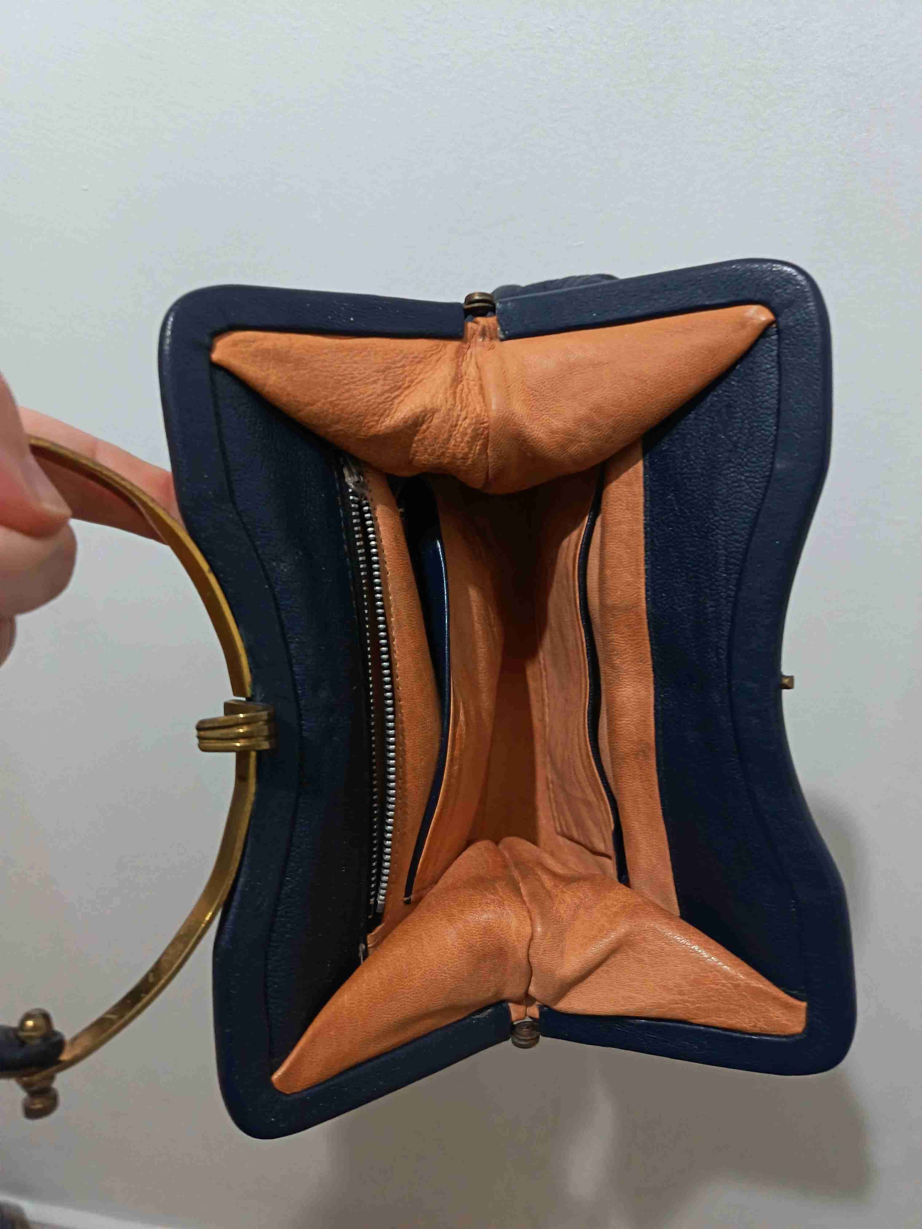 Bolso de mano azul - miniatura 2