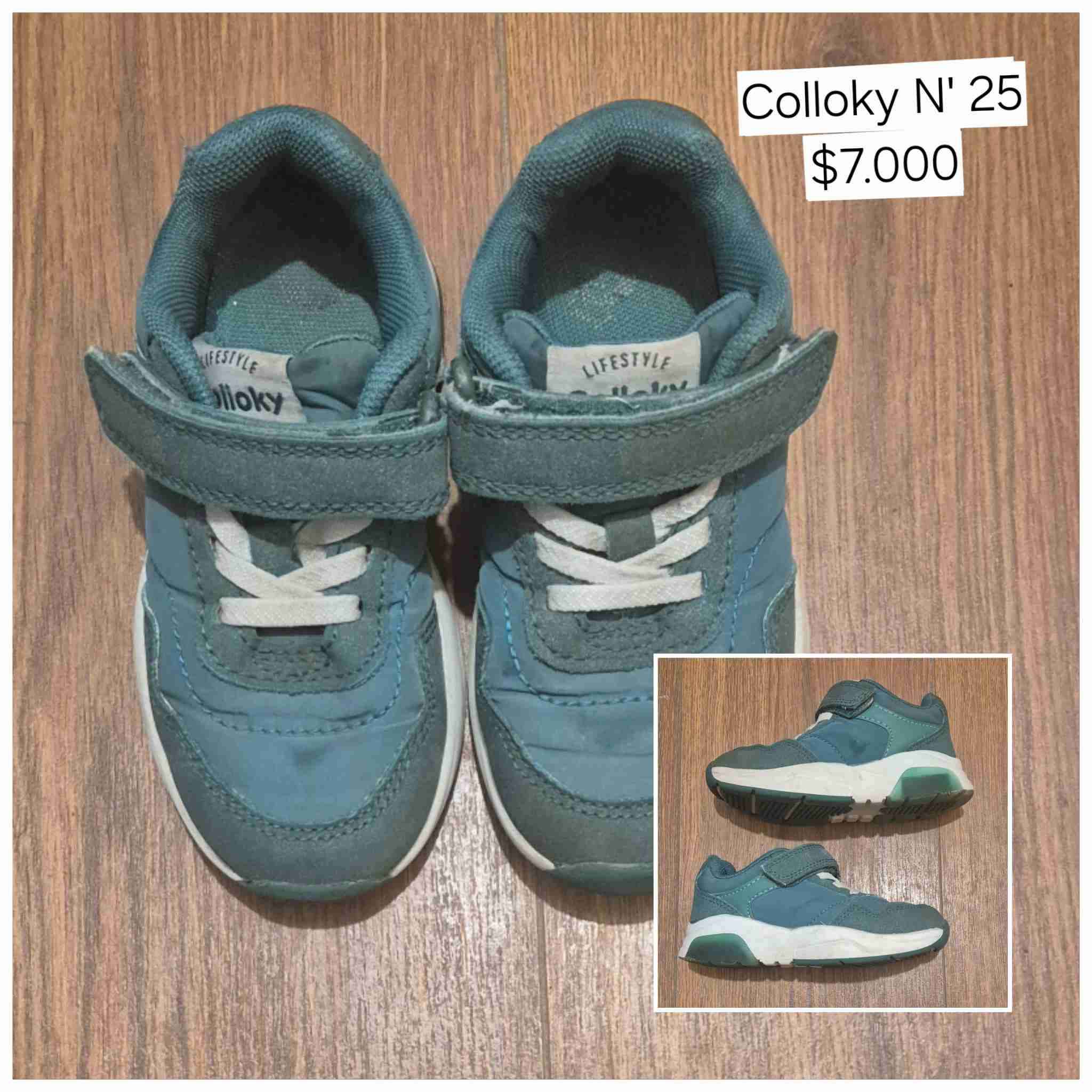 Zapatillas infantiles Colloky verdes