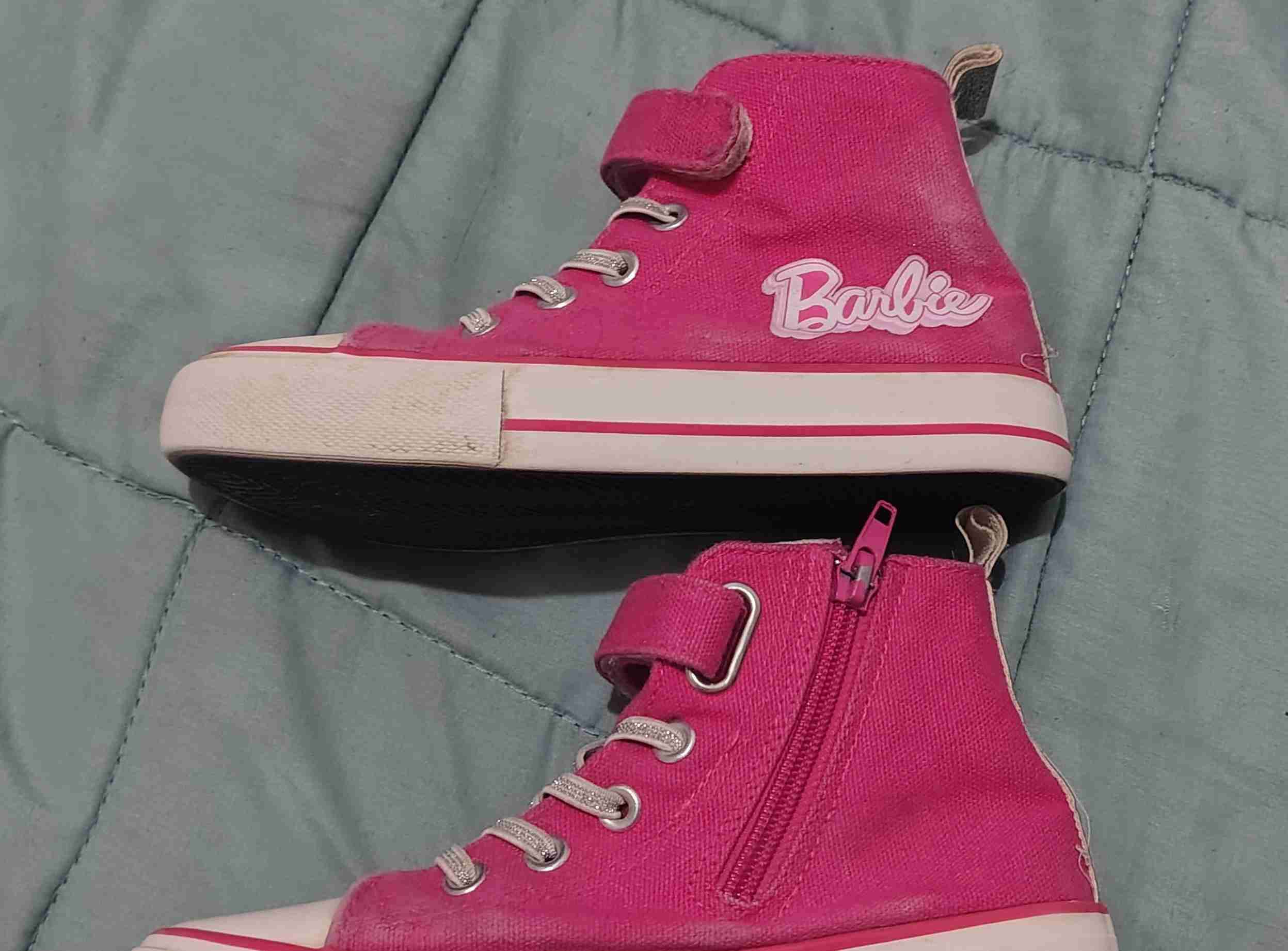 Zapatillas Barbie rosas altas - miniatura 3