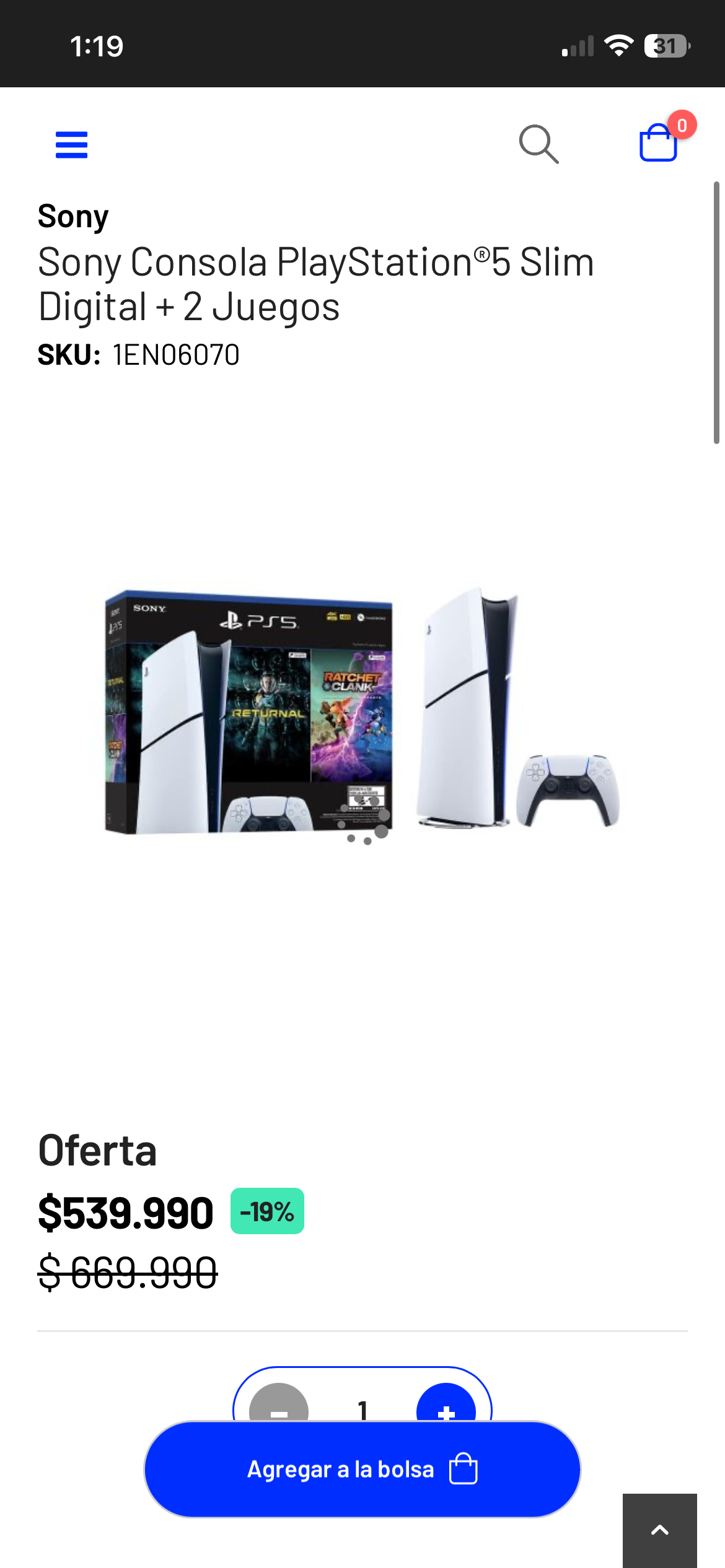 Sony PlayStation 5 Slim Digital